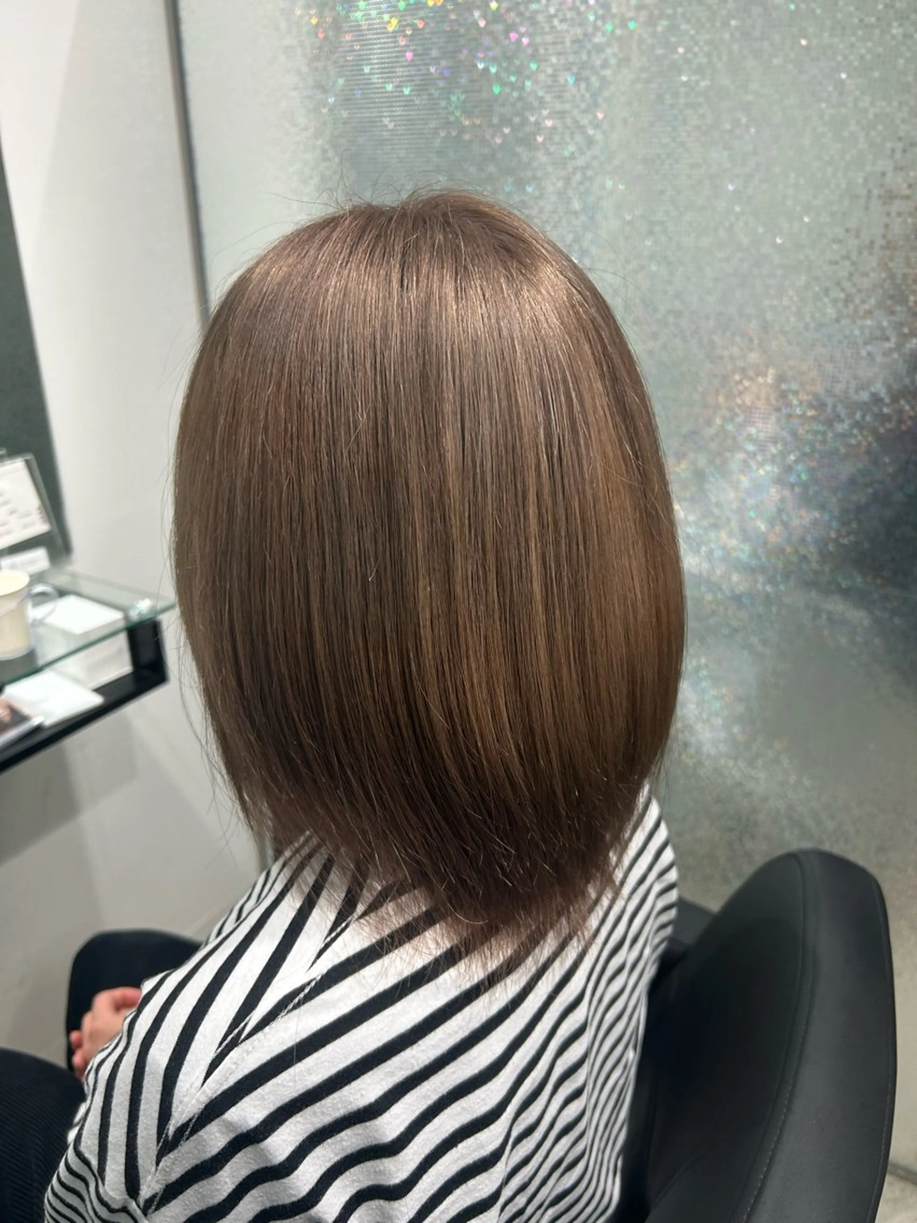 ミディアム ＡＯ所属・艶髪縮毛矯正 🫧🦋/YUINAのヘアスタイル