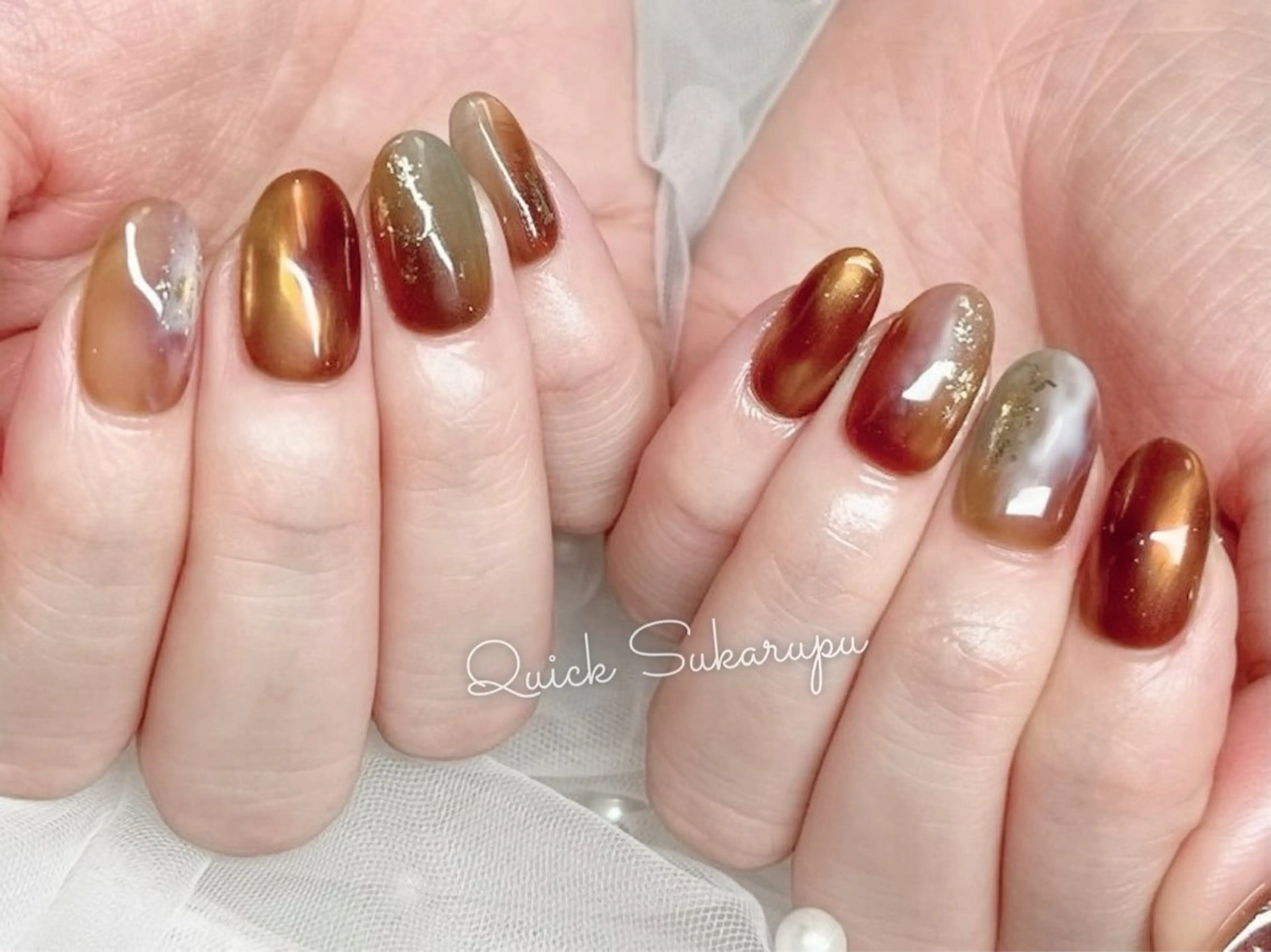 ネイル ハンドネイル Quick Sukarupu 高田馬場店所属・Quick Sukarupuのネイルデザイン