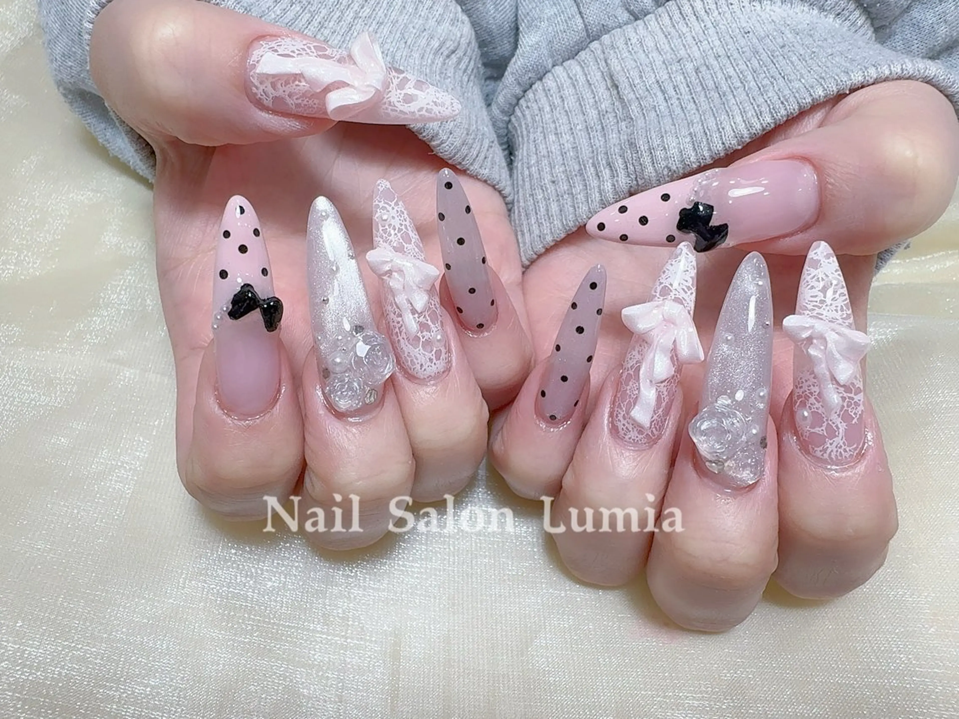 ネイル ハンドネイル ネイルサロン ルミア Lumia 店長のネイルデザイン