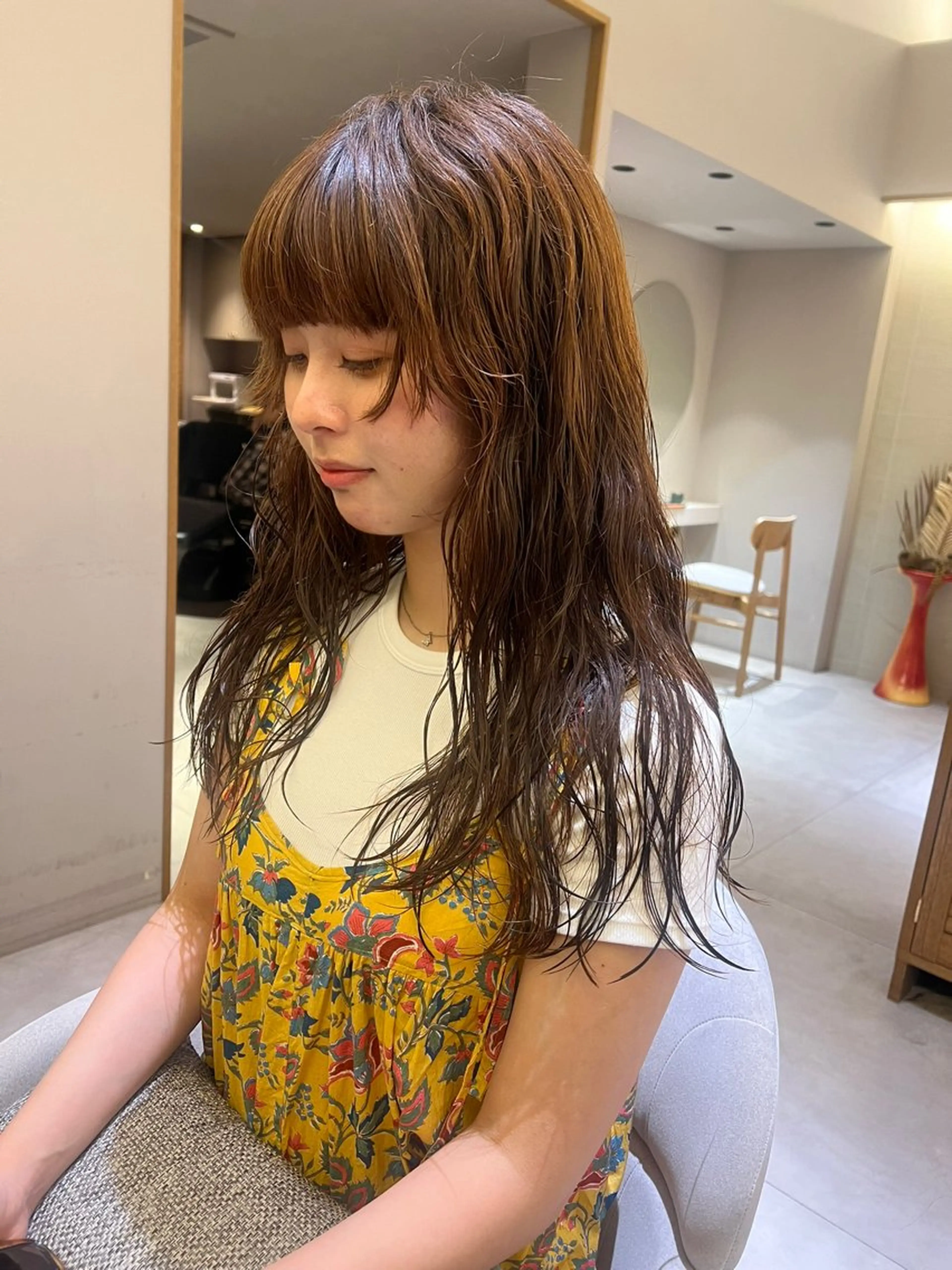 ミディアム yiye青山店所属・無料カットモデル /yuukaのヘアスタイル