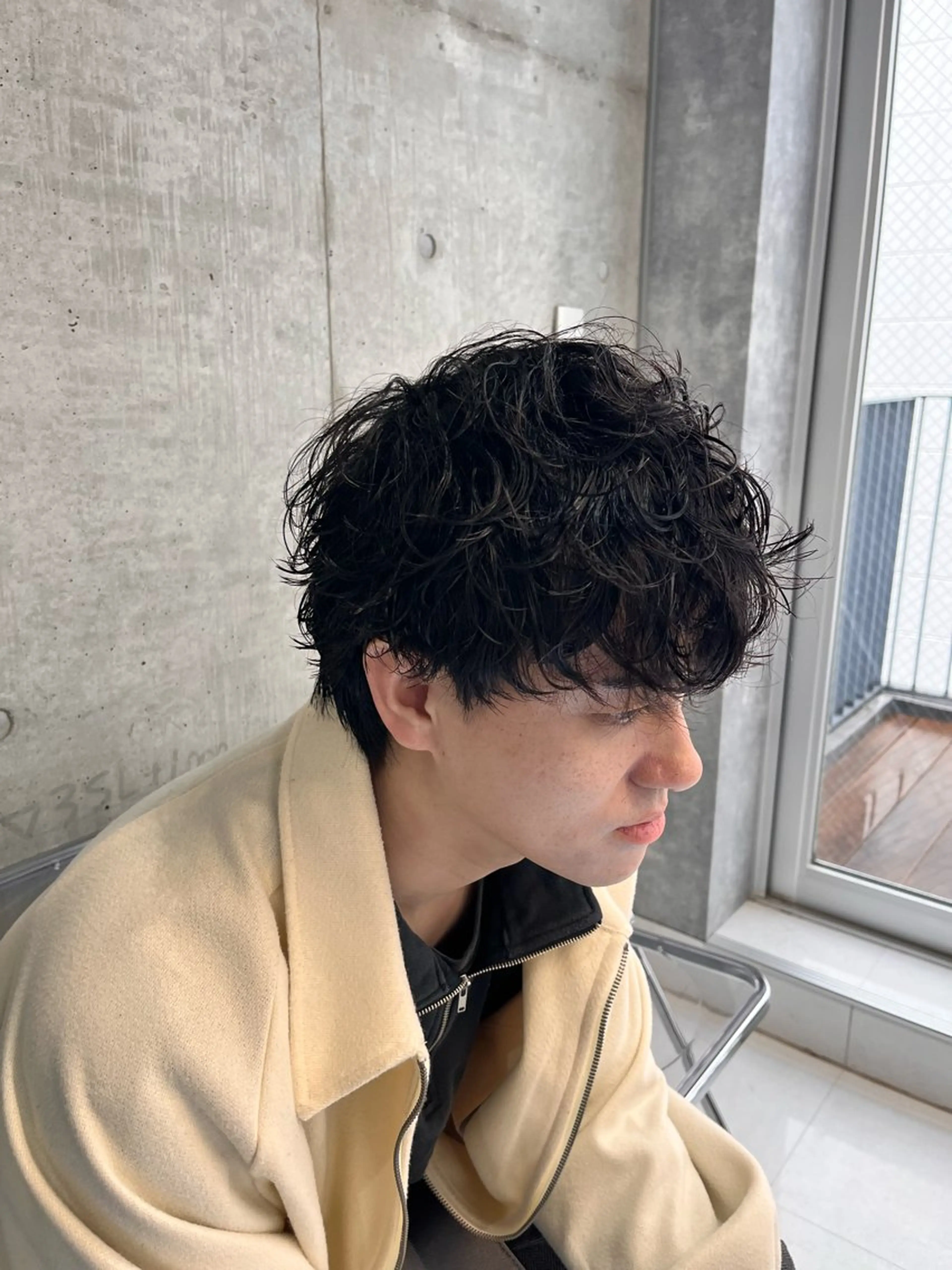 【2回目以降の方】カット＋シャドウパーマ＋ケアトリートメント《ナチュラル×清潔感》の写真