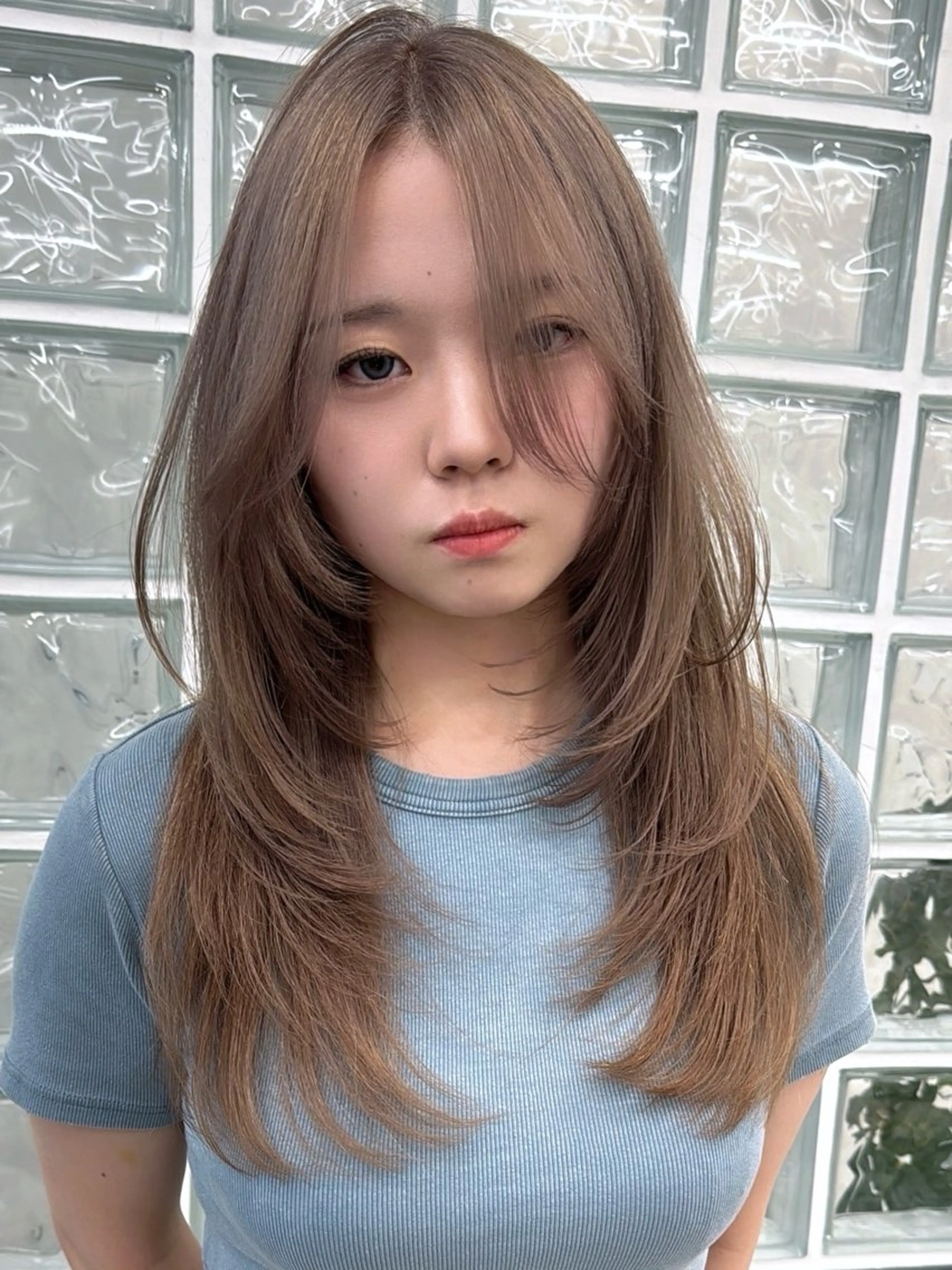 ミディアム ミディアムレイヤー レイヤーカット Cinq所属・ハイライト🌟/ ボブ/豊田のヘアスタイル