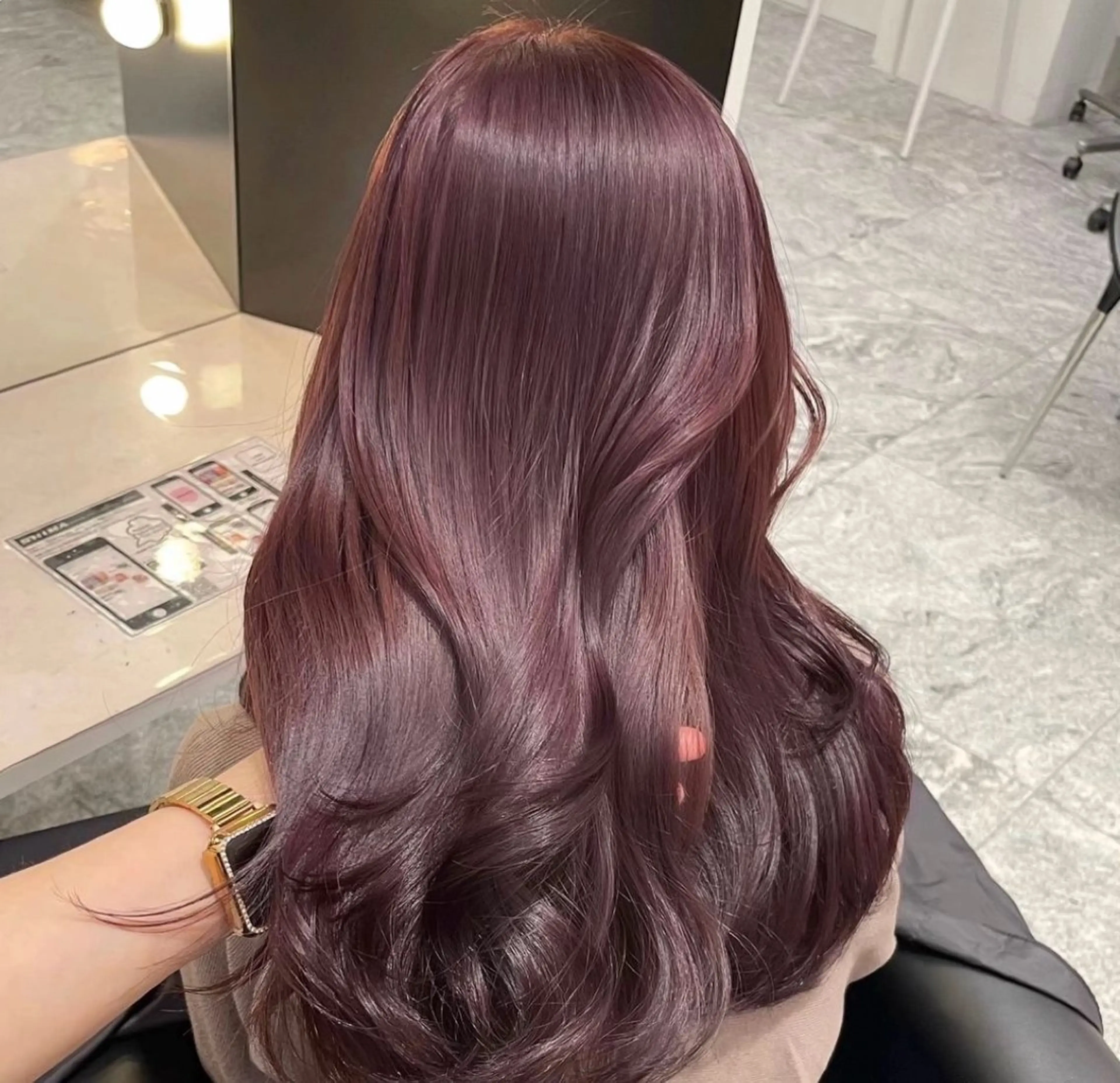 カラー hiyori /透明 感ピンク/ラベンダーのマツエク・マツパデザイン