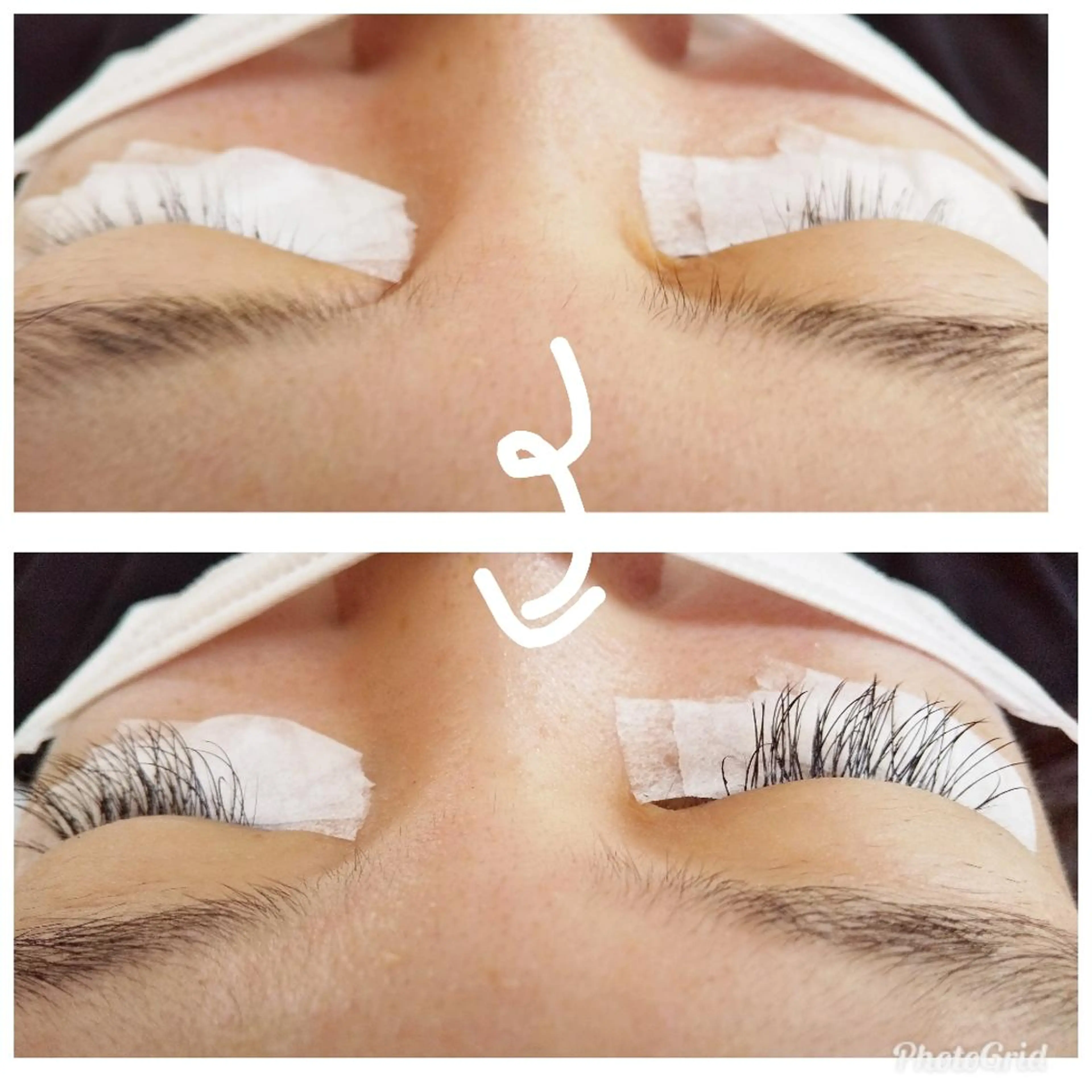 マツエク・マツパ Cカール 💡次世代LED -TIARA💡のマツエク・マツパデザイン