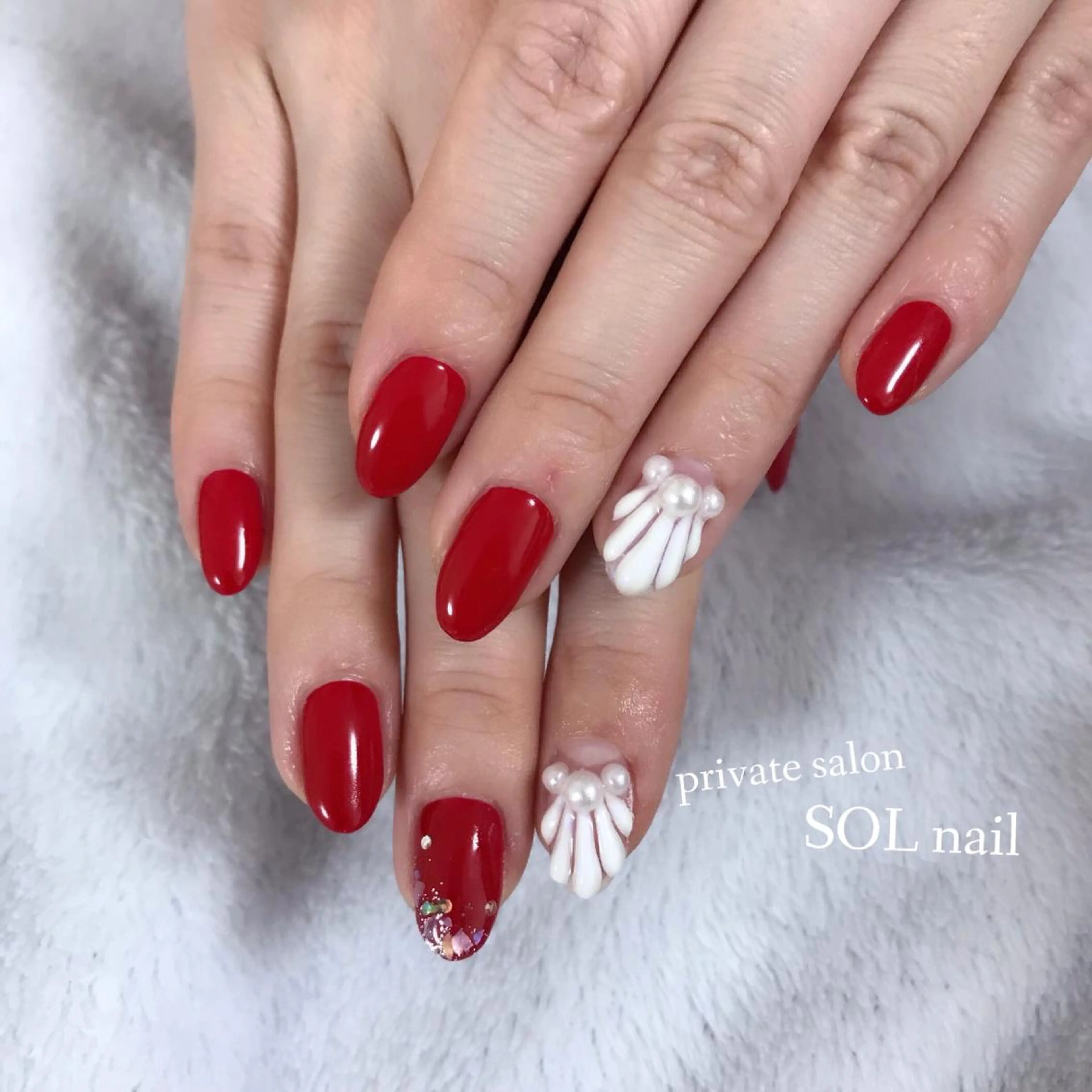 ネイル ハンドネイル SOL NAILのネイルデザイン