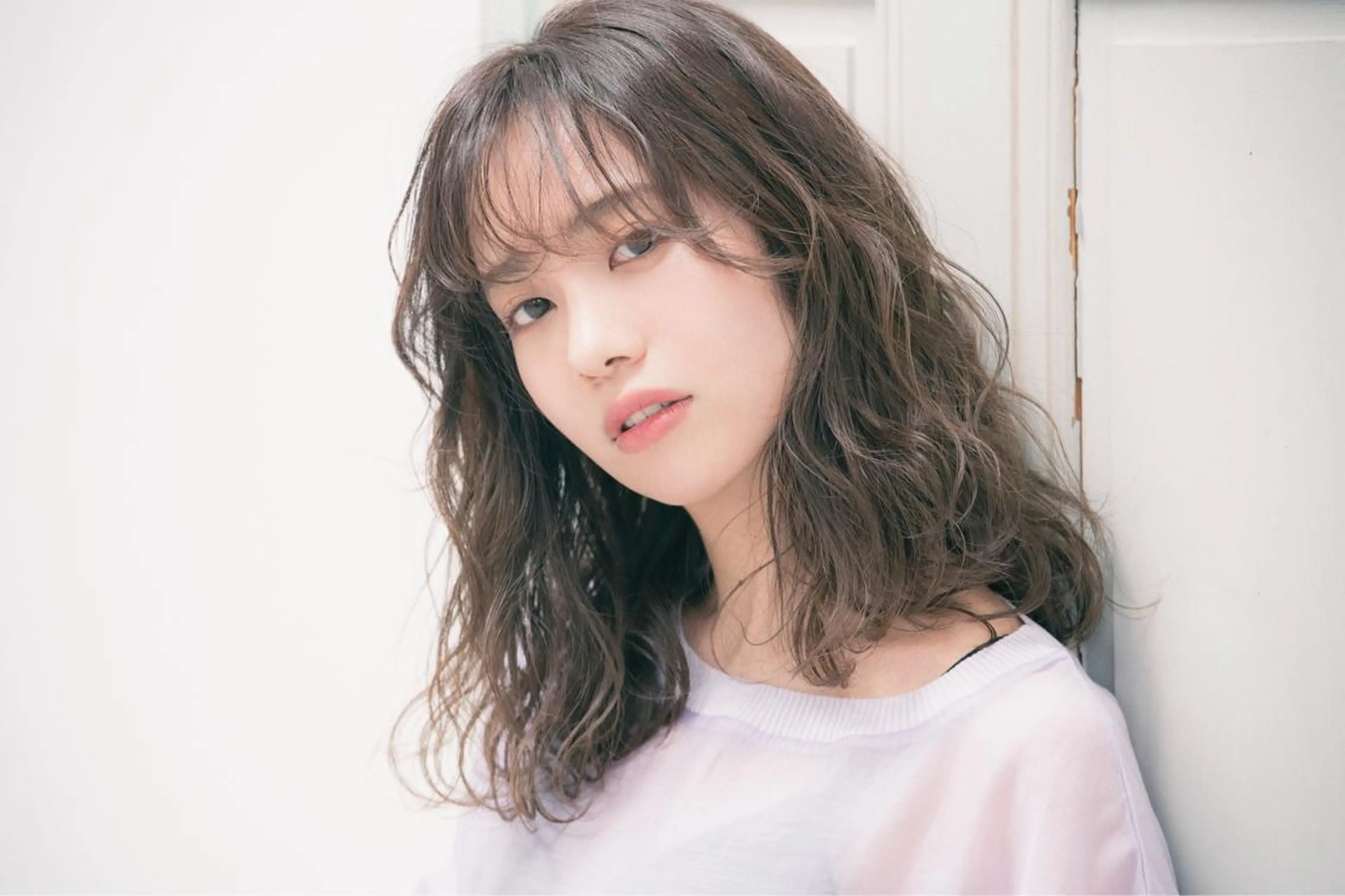 ミディアム 米川 沙妃のヘアスタイル