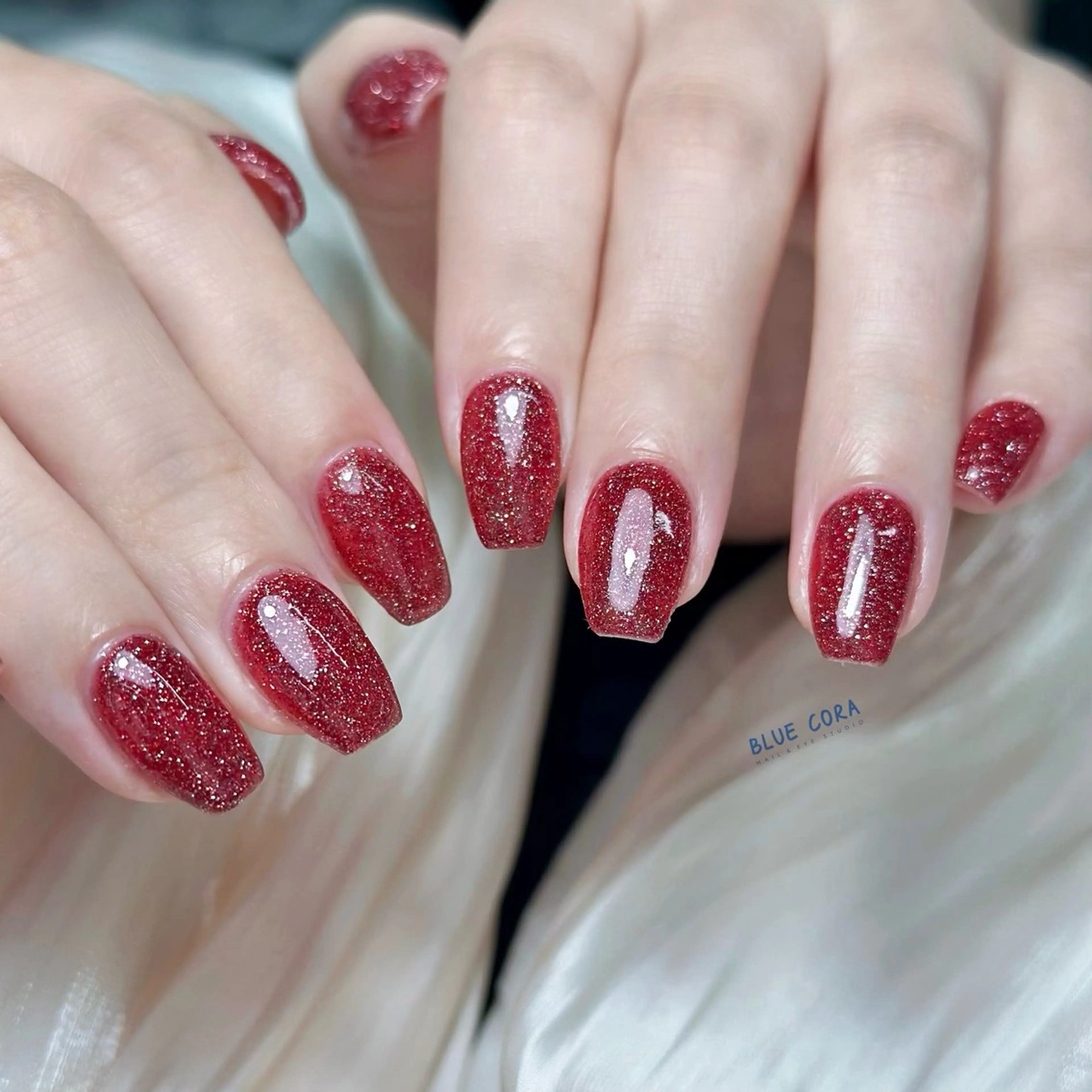 ネイル フラッシュネイル ハンドネイル ハンドケア BLUE CORA所属・BLUE CORAのネイルデザイン