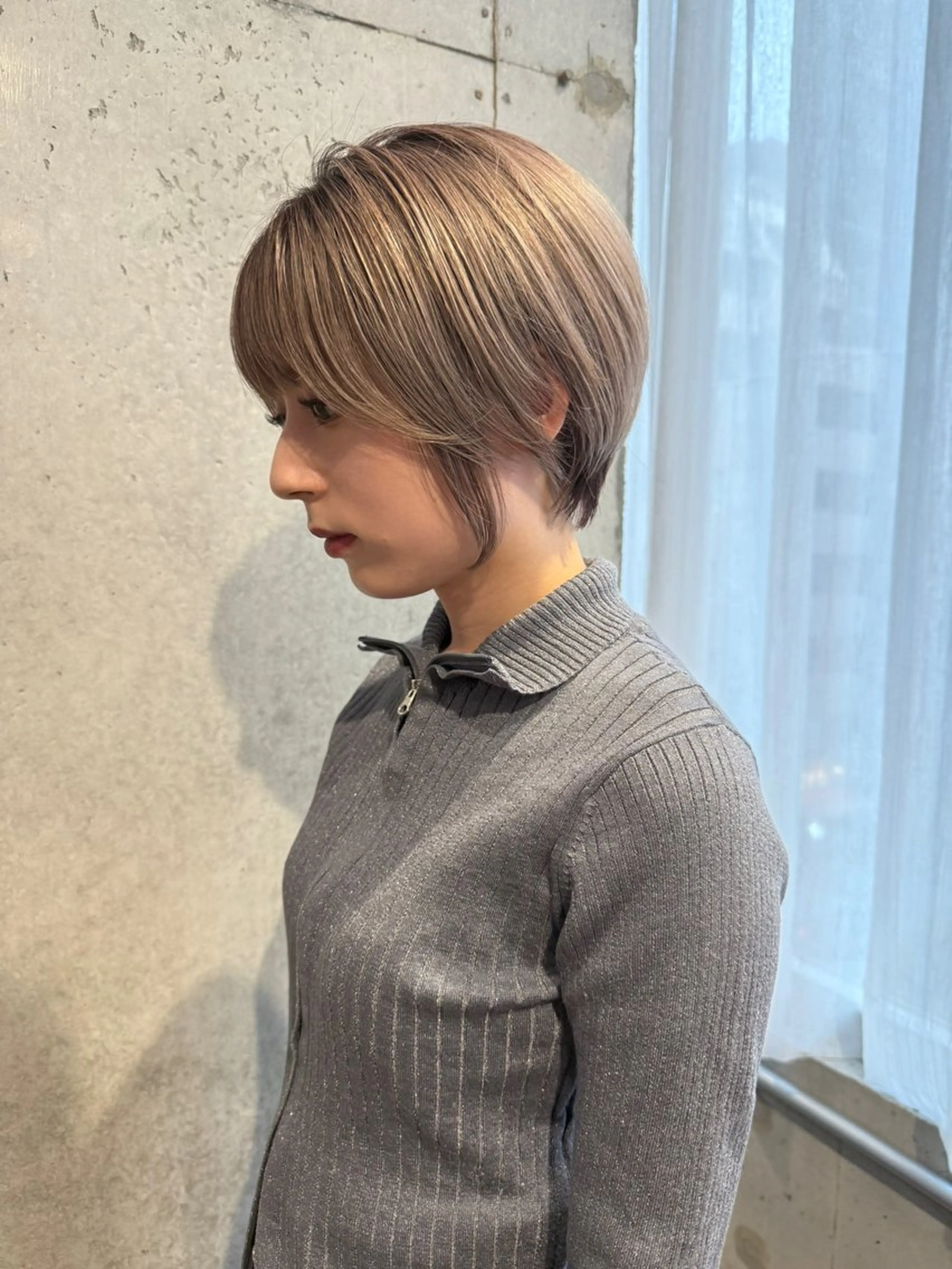 ケアブリーチ+カラー+TOKIOトリートメントの写真