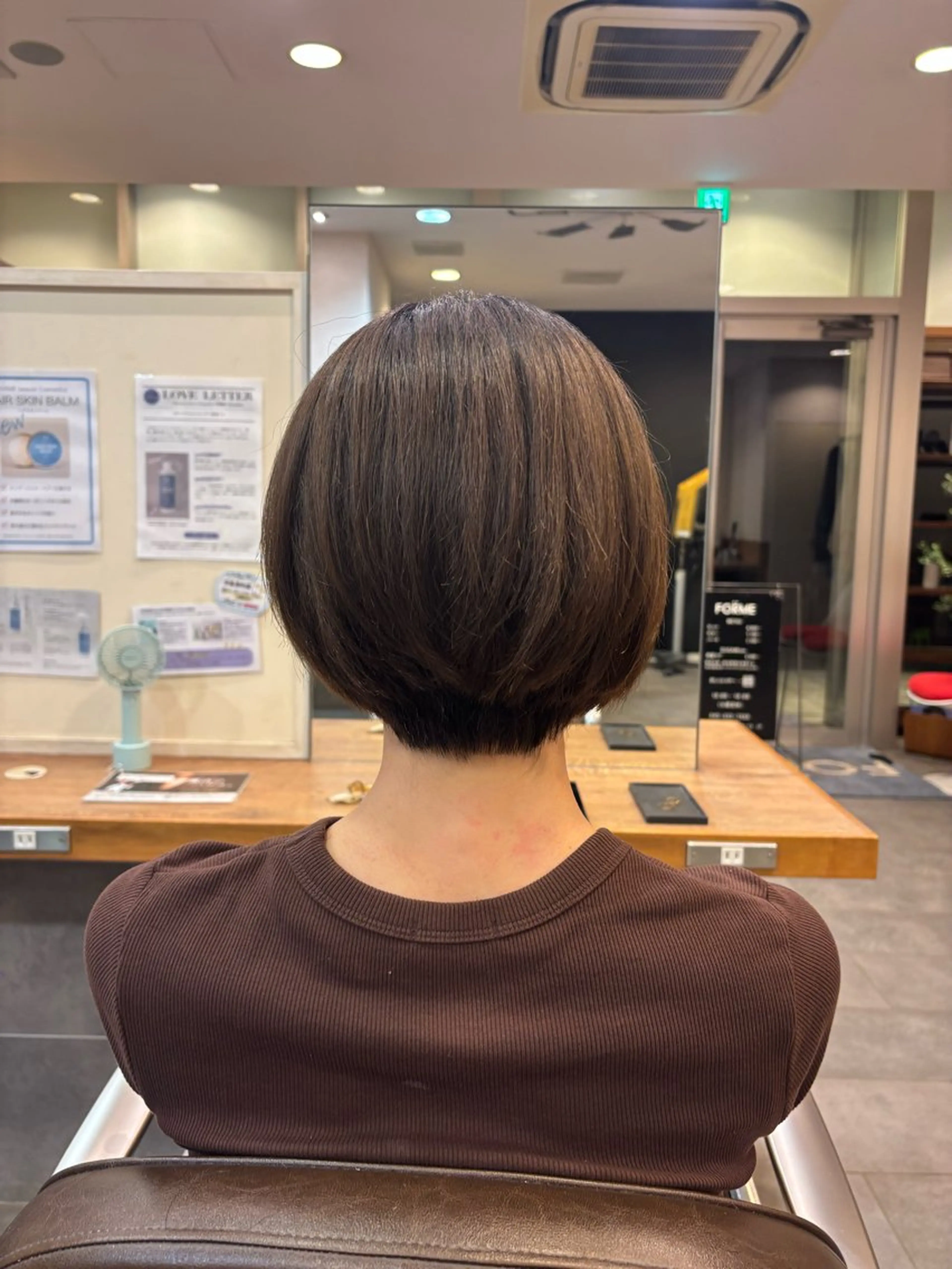 ショート 増田 枝里子のヘアスタイル