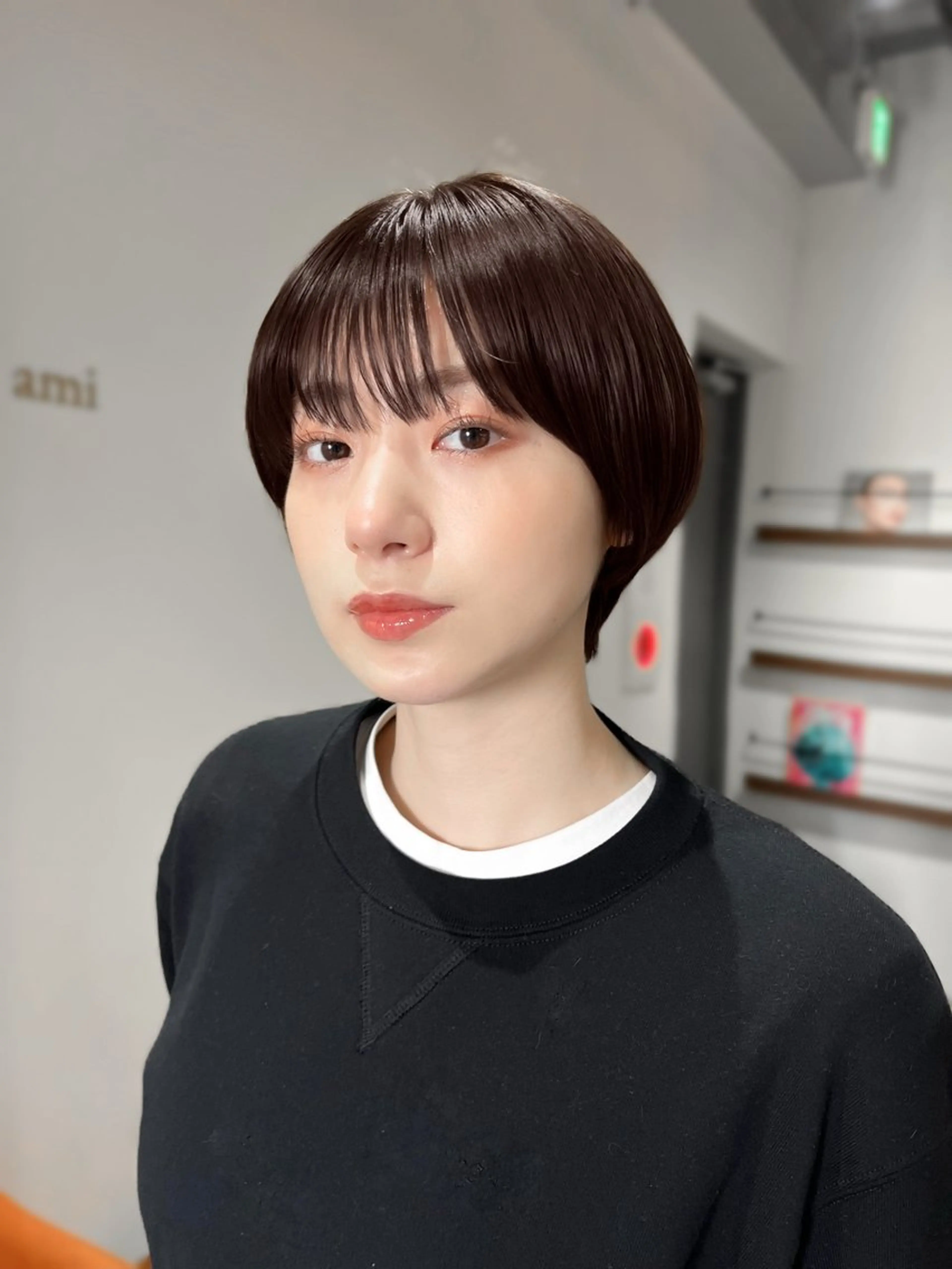 ショート Un ami  shibuya所属・Mon/ショート/パ ーマのヘアスタイル