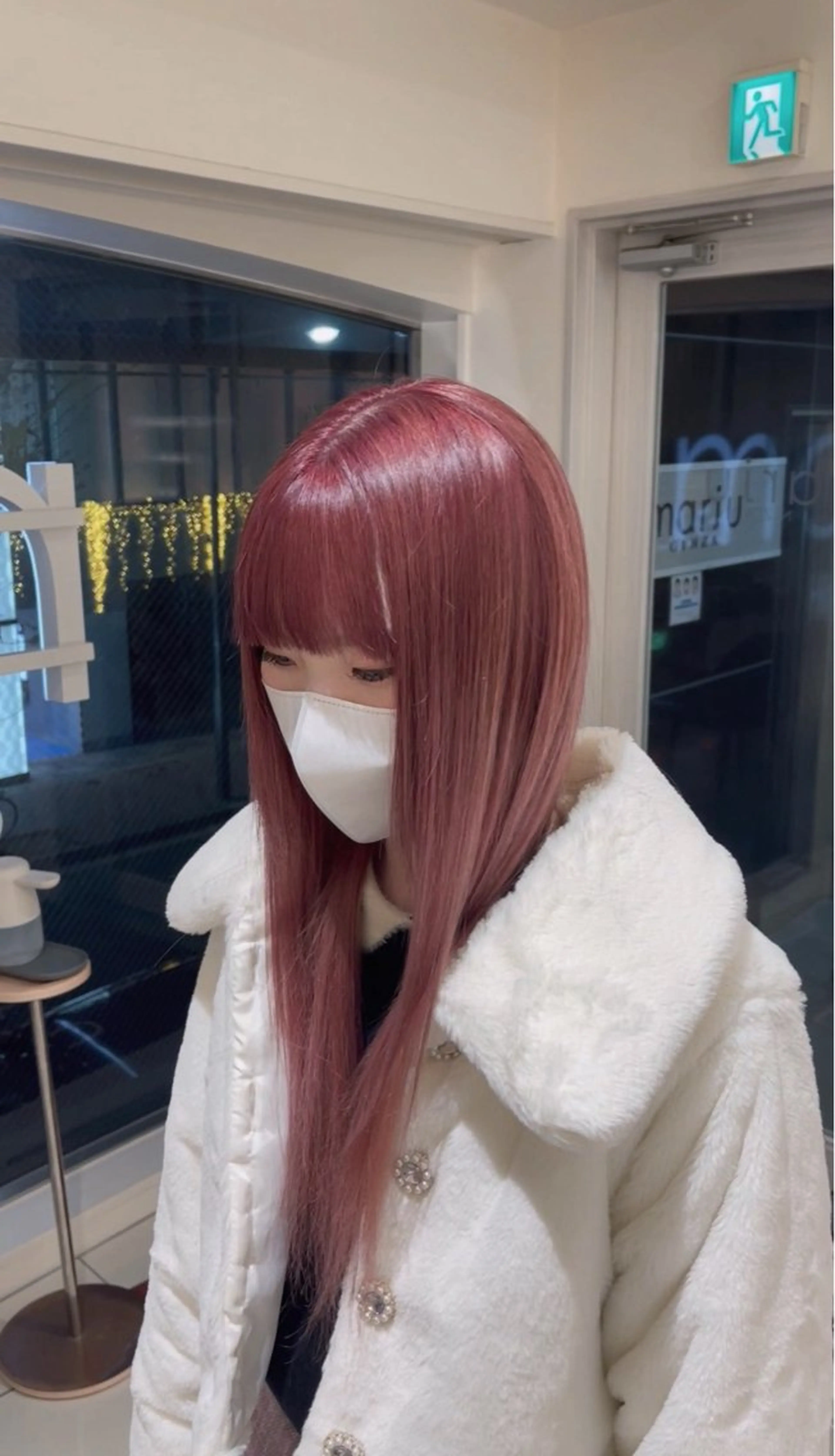 ロング カラー 💖大人韓国ヘア💖 韓国艶カラー【銀座】のヘアスタイル