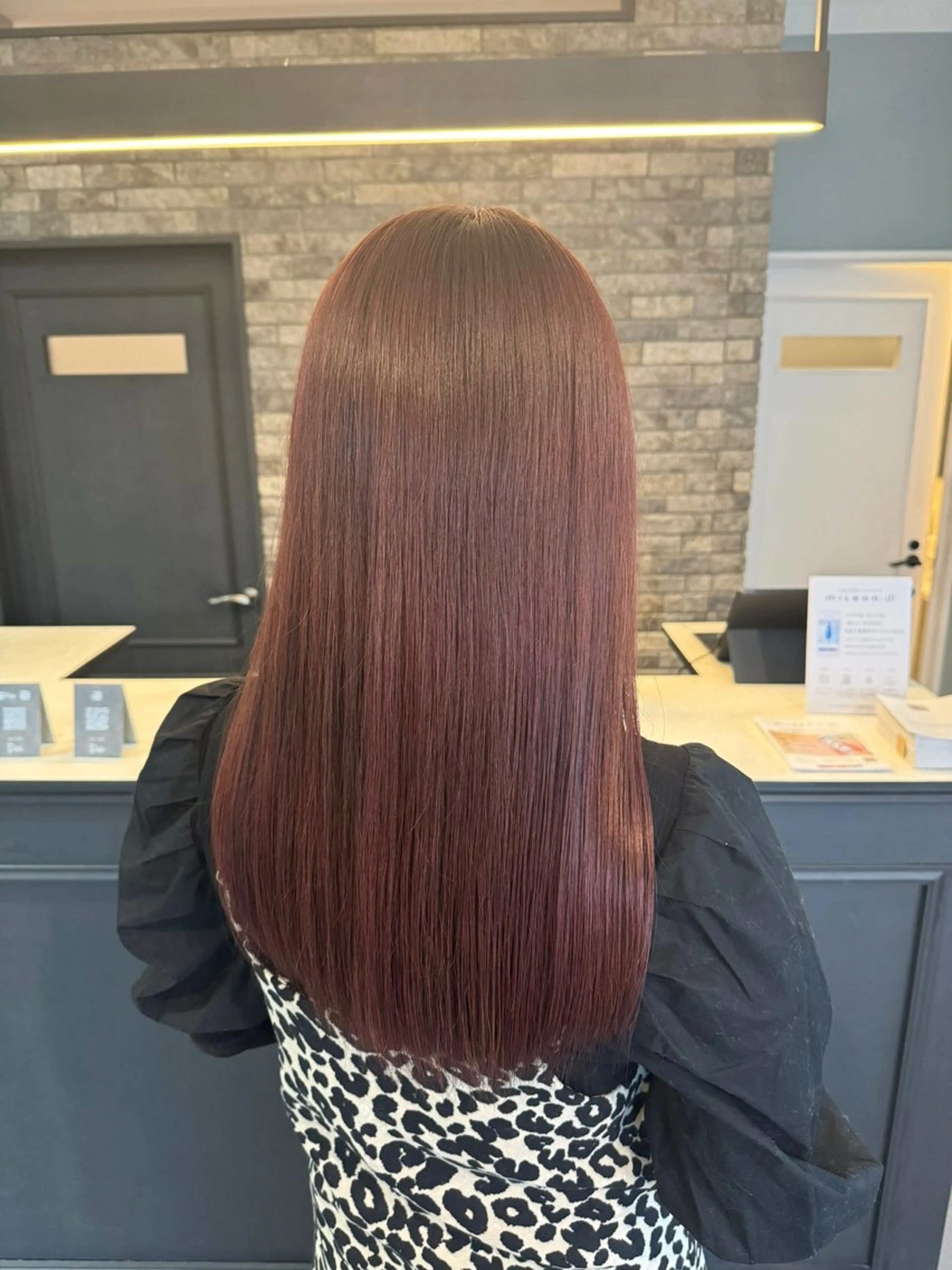 ロング パープルカラー Dia✂︎ 高澤優希のヘアスタイル