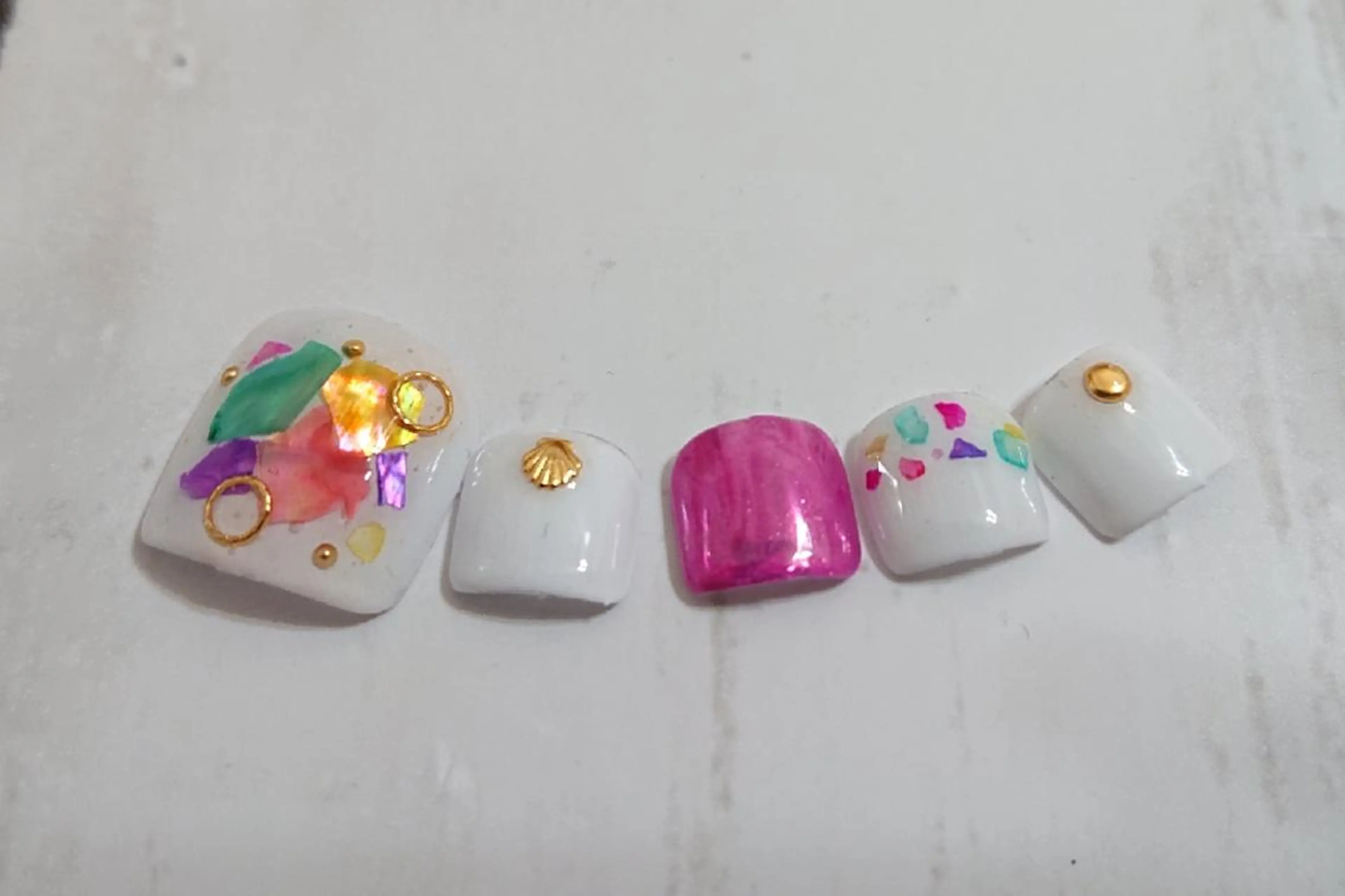 ネイル アートネイル フットネイル ジェルネイル あんきち    のネイルデザイン