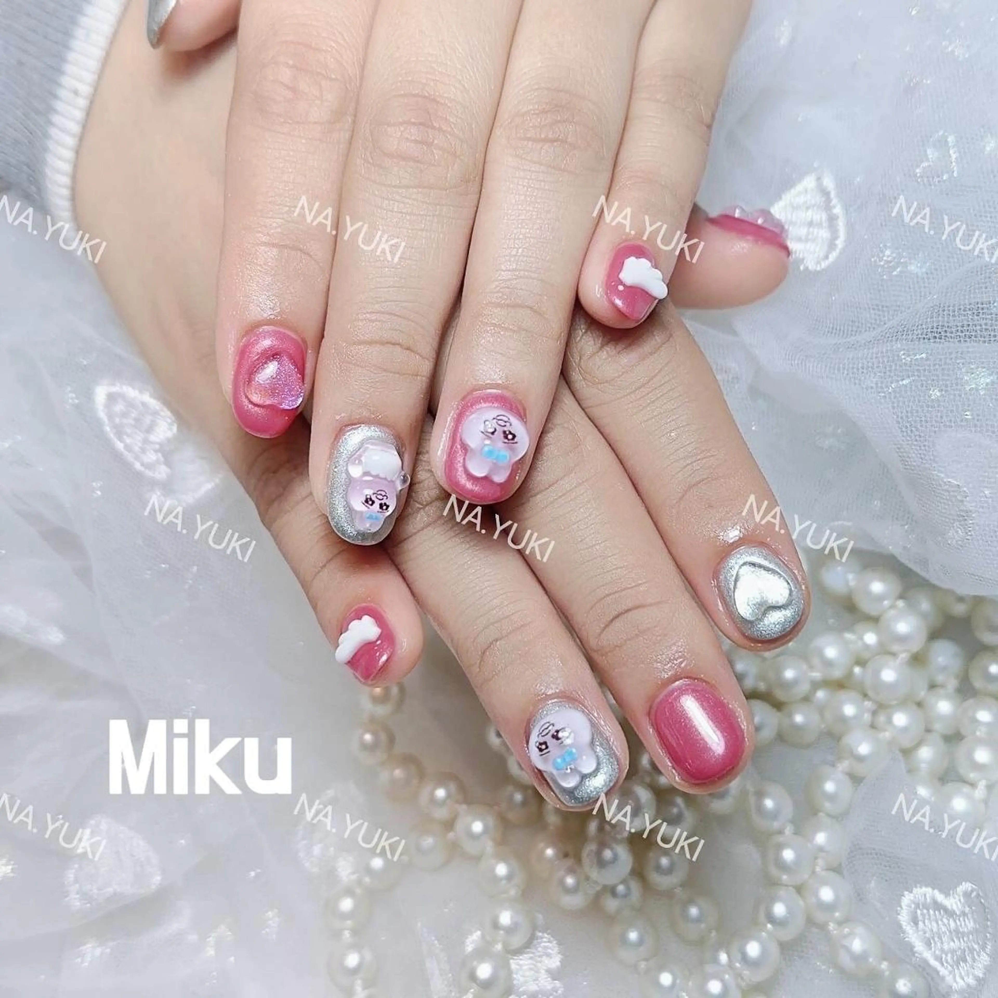 ネイル ハンドネイル ハンドケア YUKI 💗 渋谷店のネイルデザイン