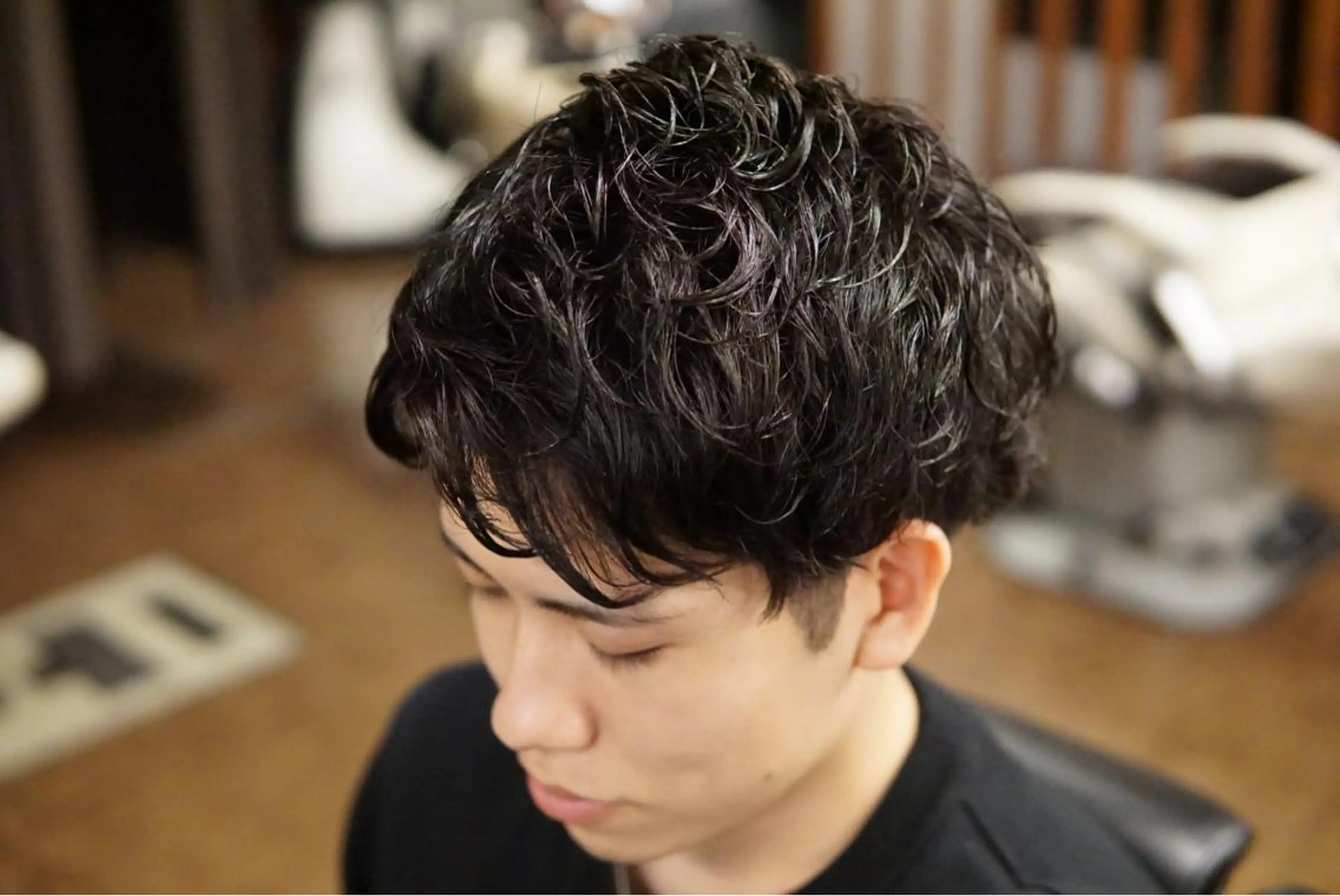 Cut&perm（メンズカット&パーマ）〈ベーシック〉💈新規様限定メニュー💈※メンズのみの写真