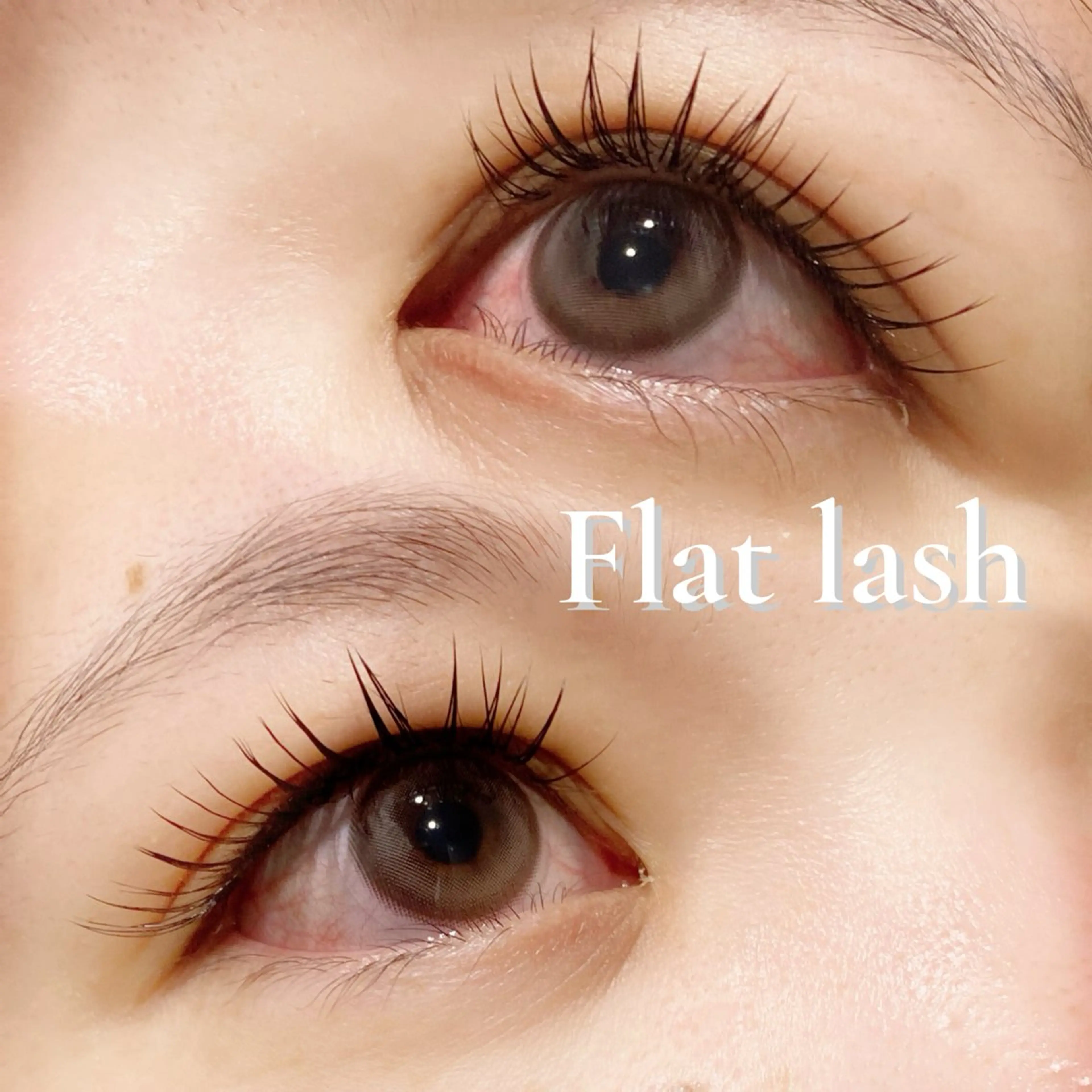 マツエク・マツパ フラットラッシュ 齊藤 舞のマツエク・マツパデザイン