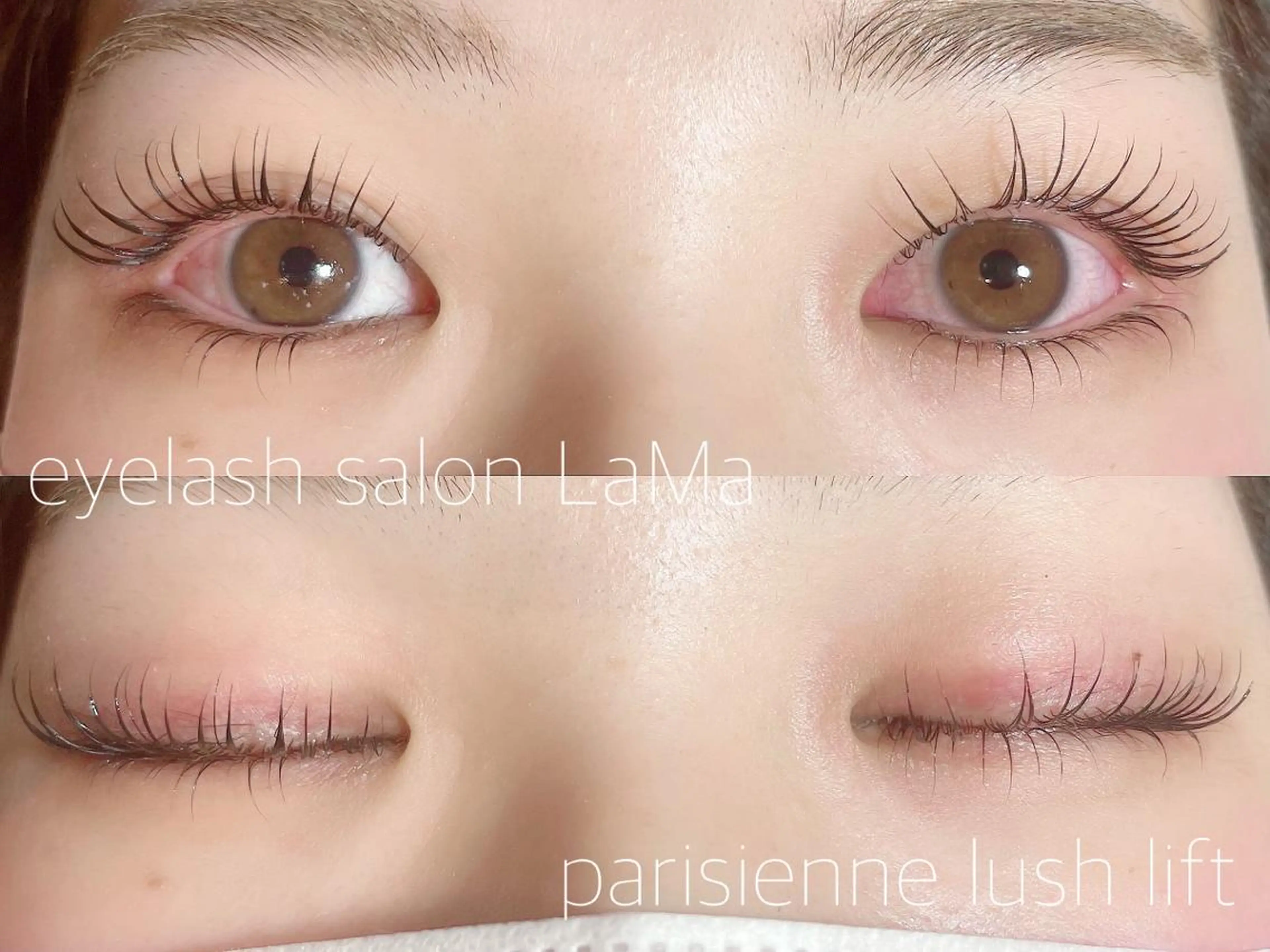 マツエク・マツパ パリジェンヌラッシュリフト LaMa Aのマツエク・マツパデザイン