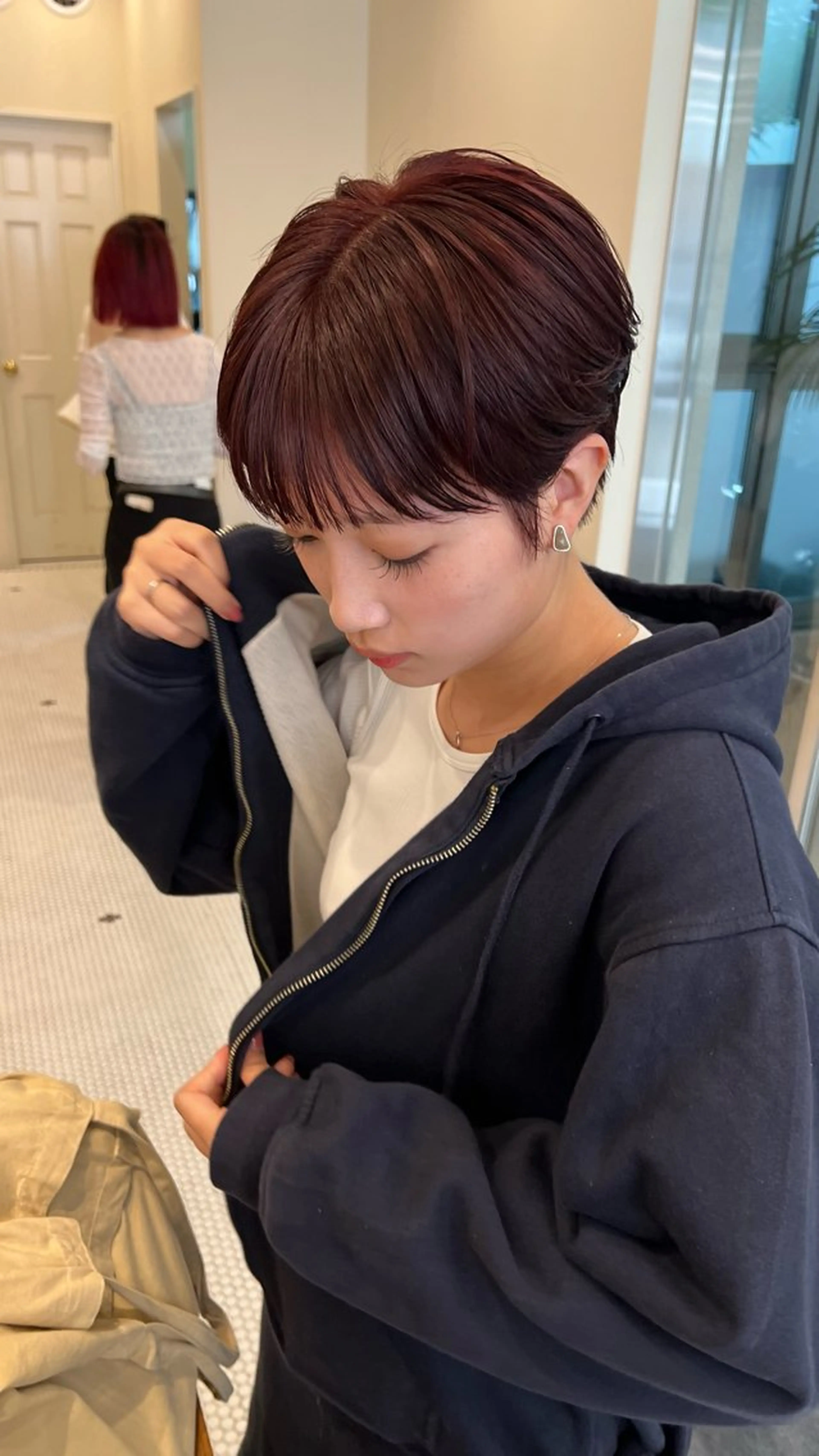 ショート belle 表参道 terrace所属・抜きっぱなしブロンド /ハイトーン/カナタのヘアスタイル