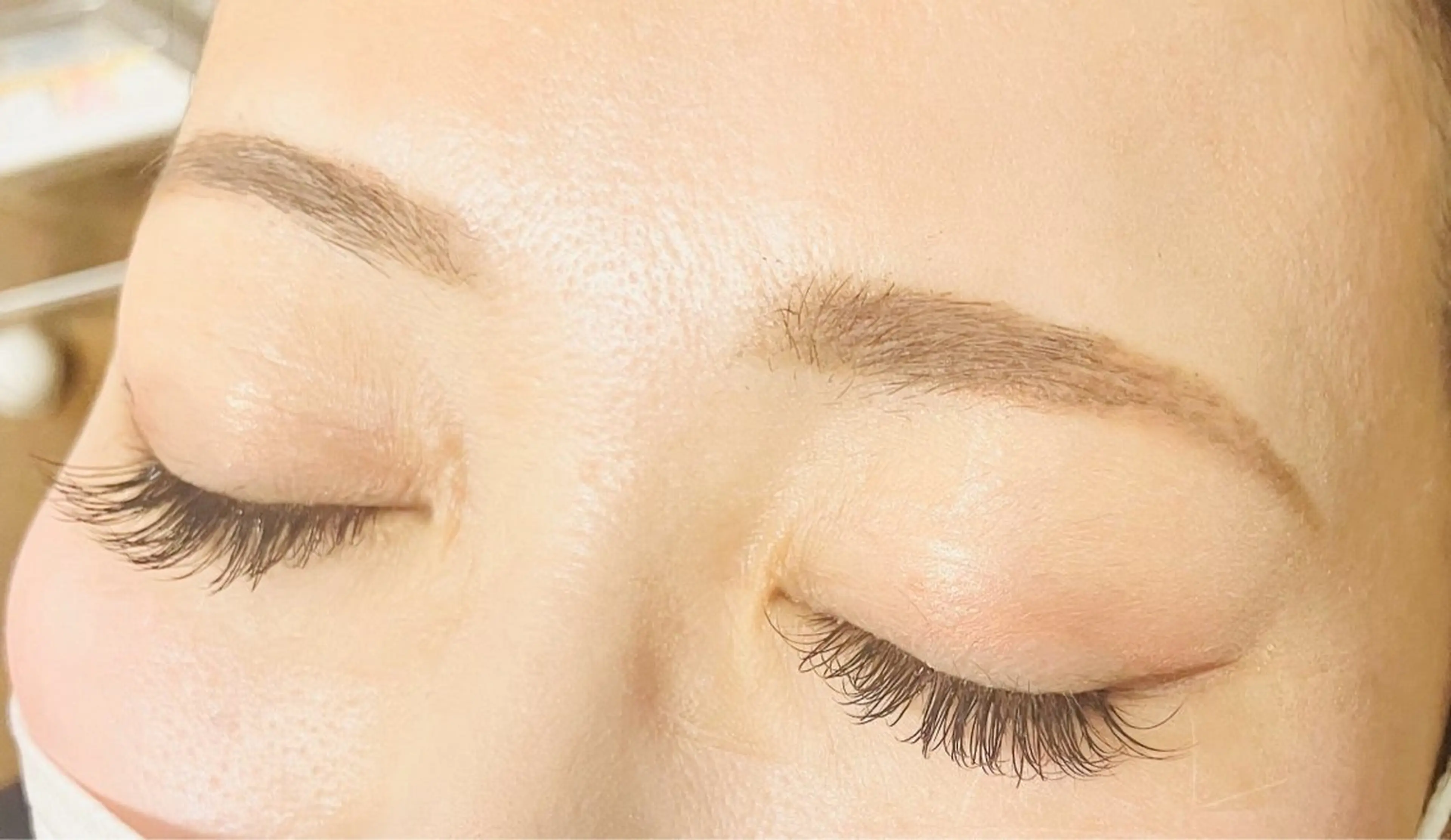 マツエク・マツパ フラットラッシュ アイ❤️ カールのマツエク・マツパデザイン