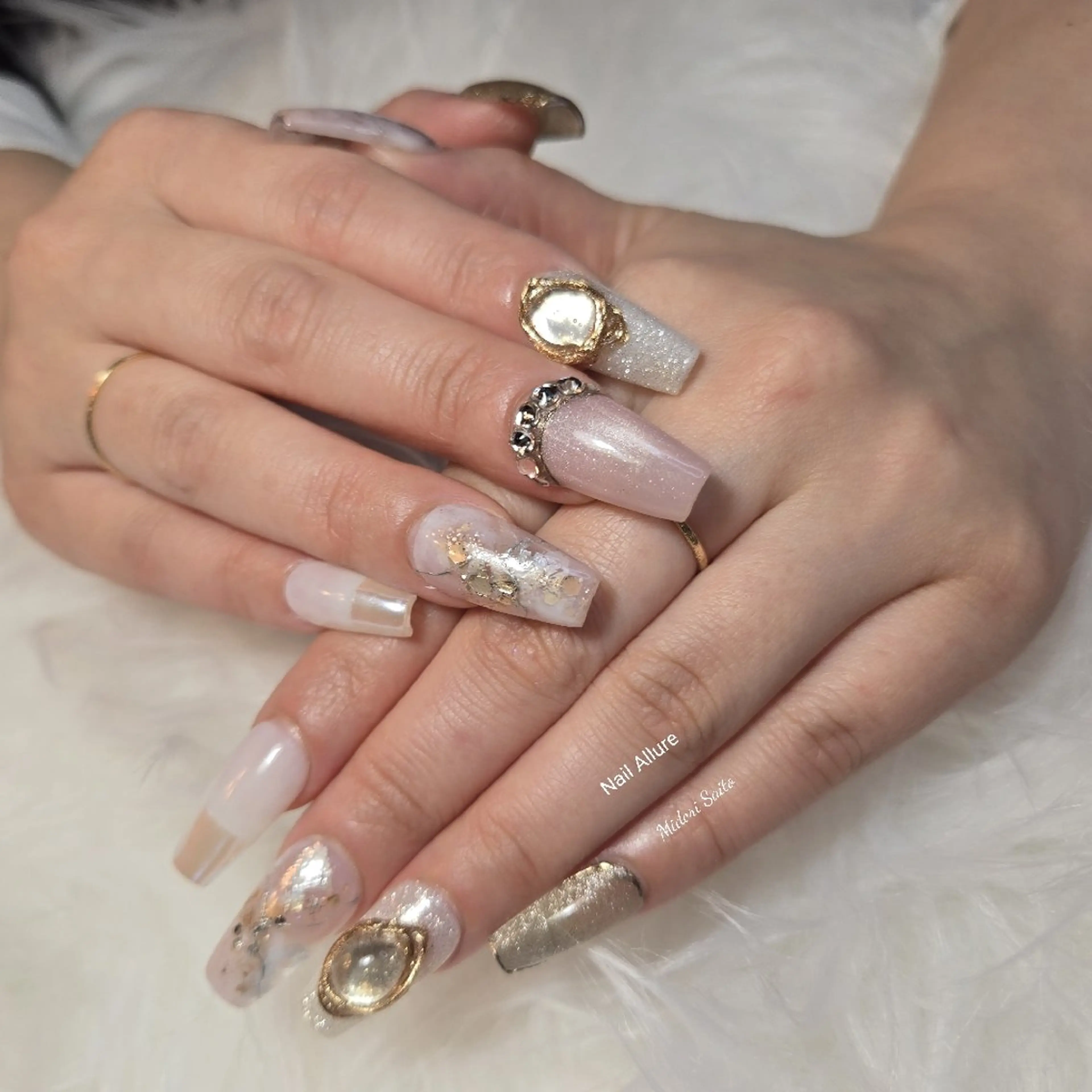 ネイル ジェルネイル 持ち込み スカルプネイル Nail Allure(ネイル アルーア)所属・Nail Allureのネイルデザイン