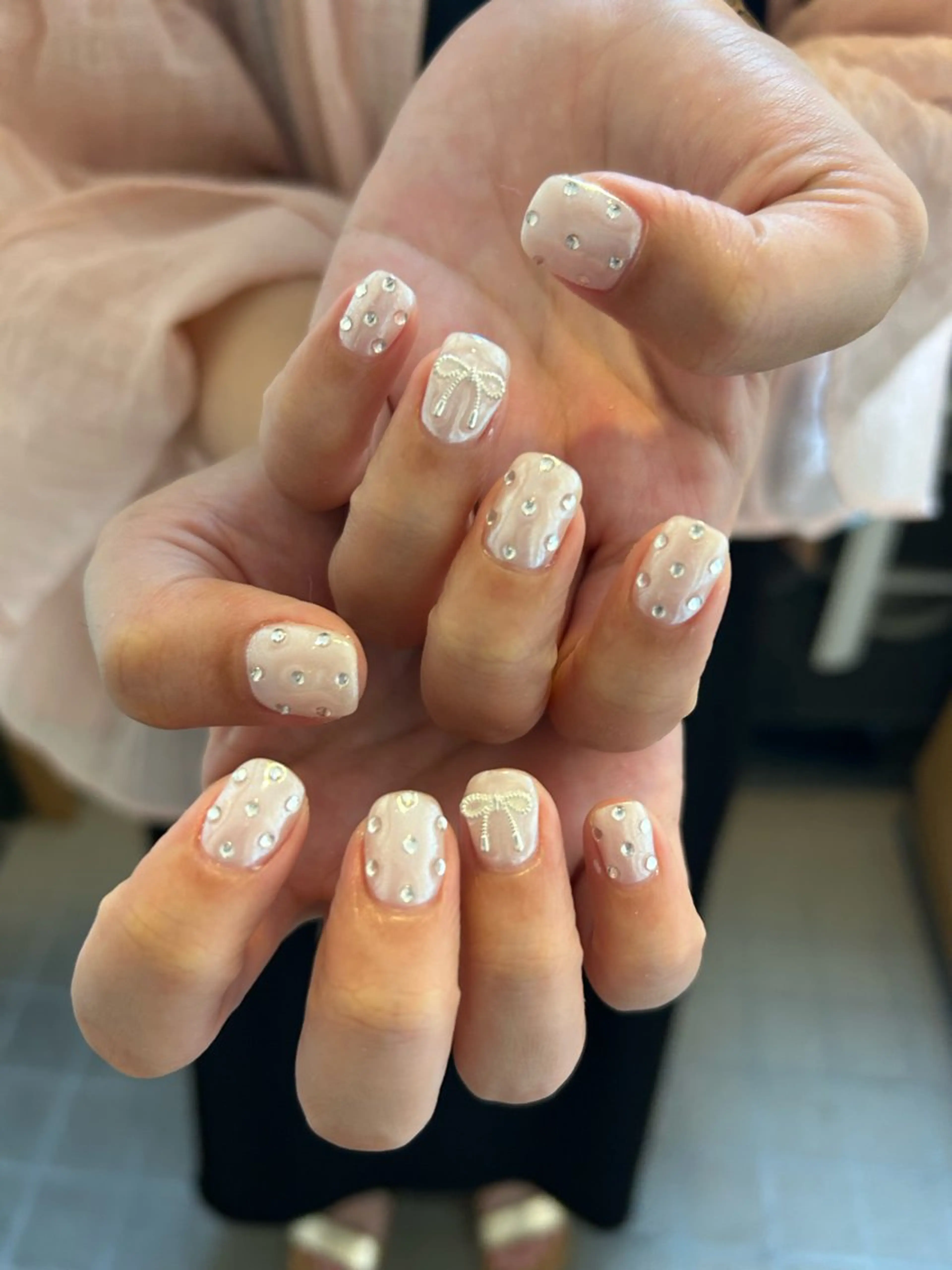 ネイル 持ち込み ハンドネイル Aimer Ciel エメシエル大宮ネイルのネイルデザイン