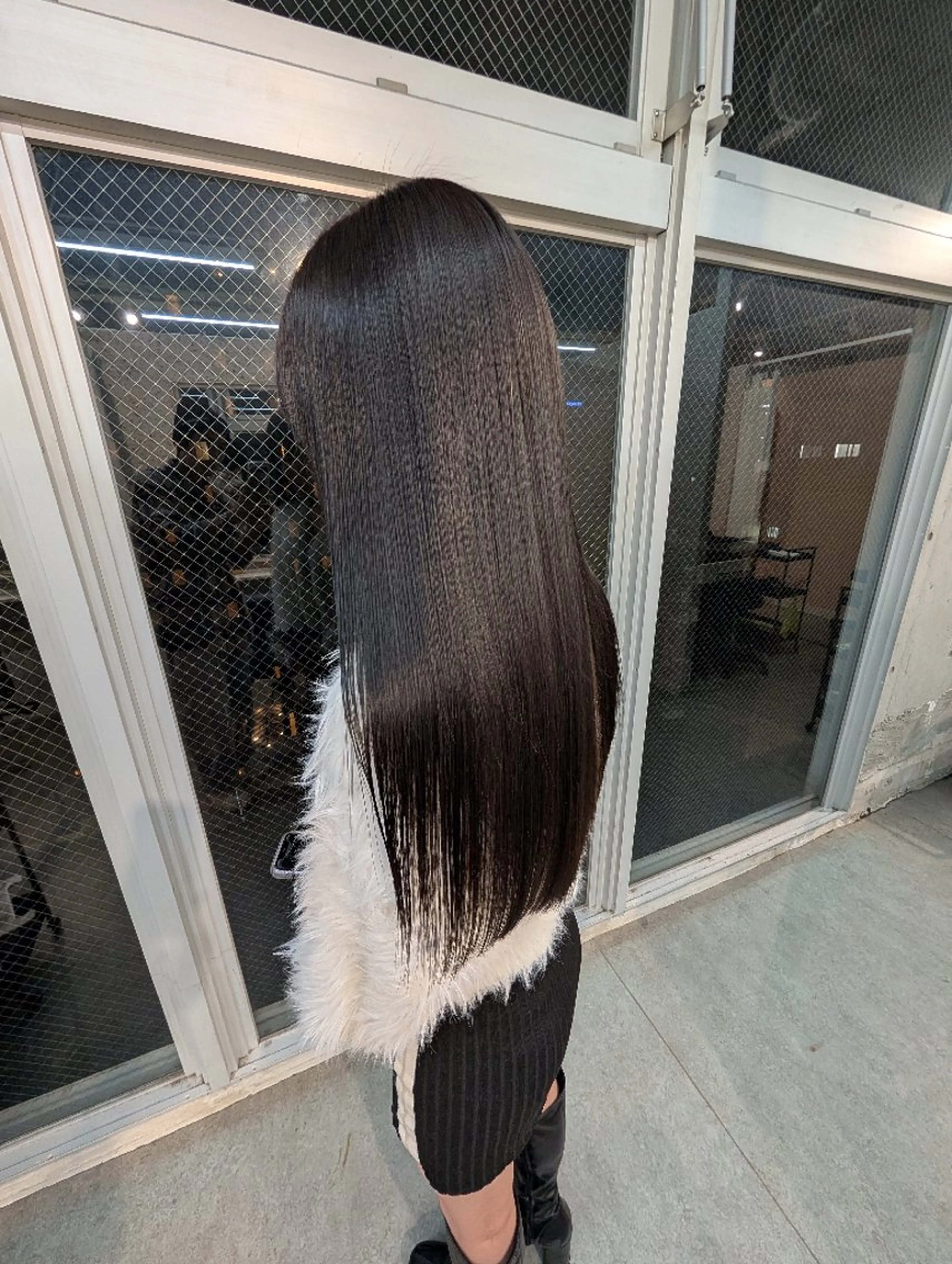 ロング パーマ 髪質改善 ストレートパーマ 縮毛矯正 トリートメント Mood hair salon所属・髪質改善.縮毛矯正 ×韓国ヘアyukiのヘアスタイル