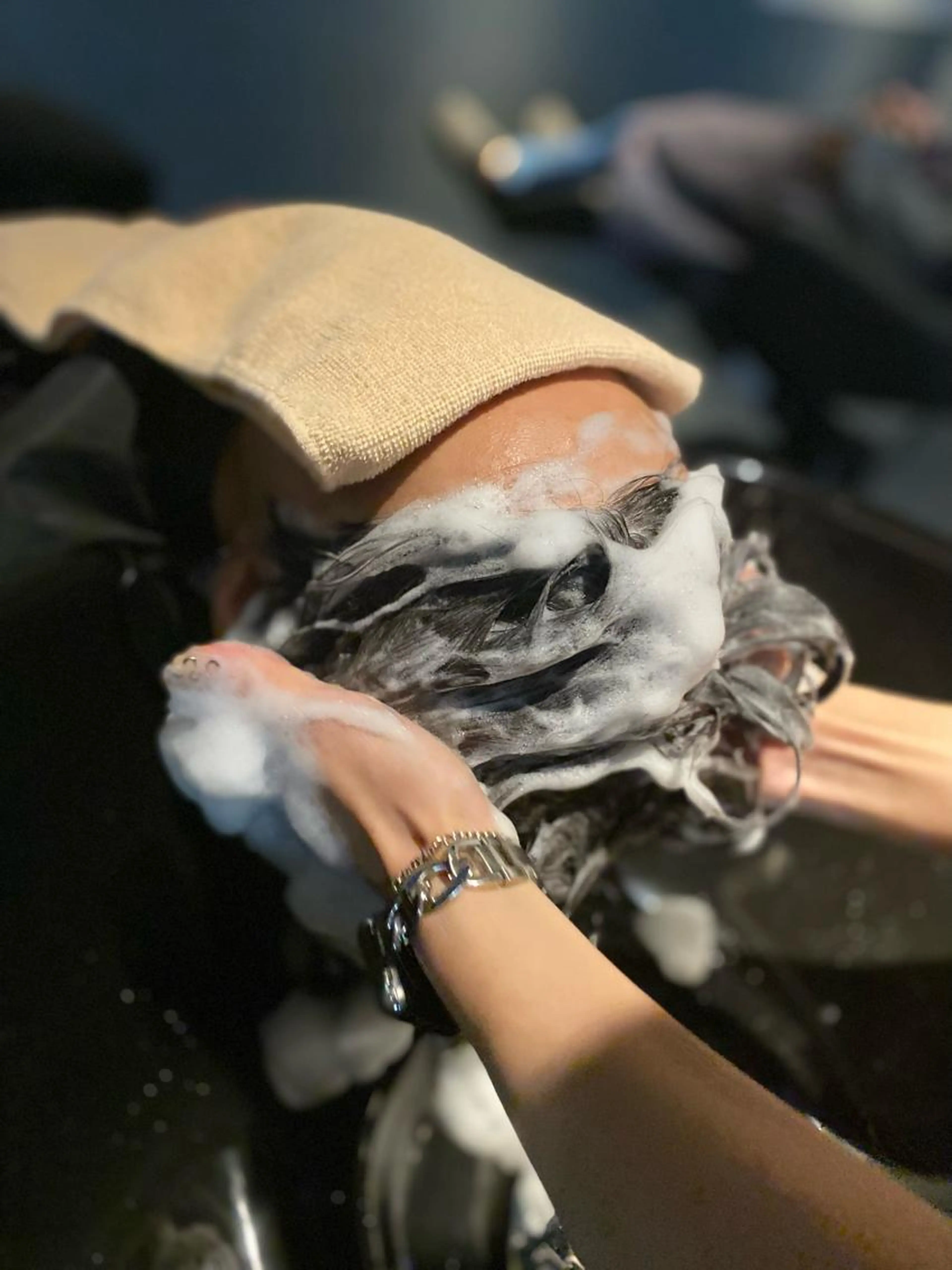 【リフレッシュコース】カットが無料！+至極のヘッドスパ（10分）の写真