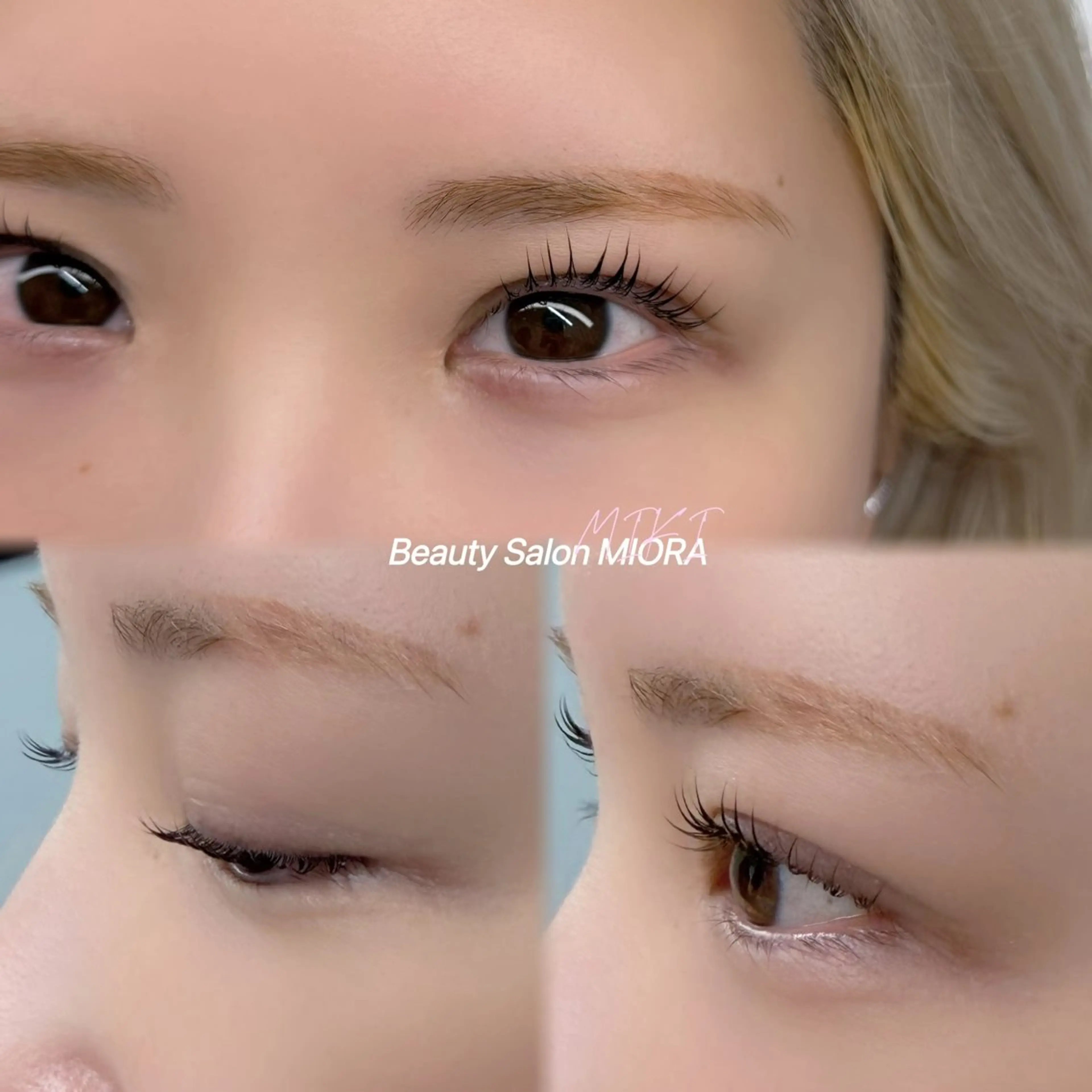 マツエク・マツパ マツパ NEW Open MIORA MIKIのマツエク・マツパデザイン