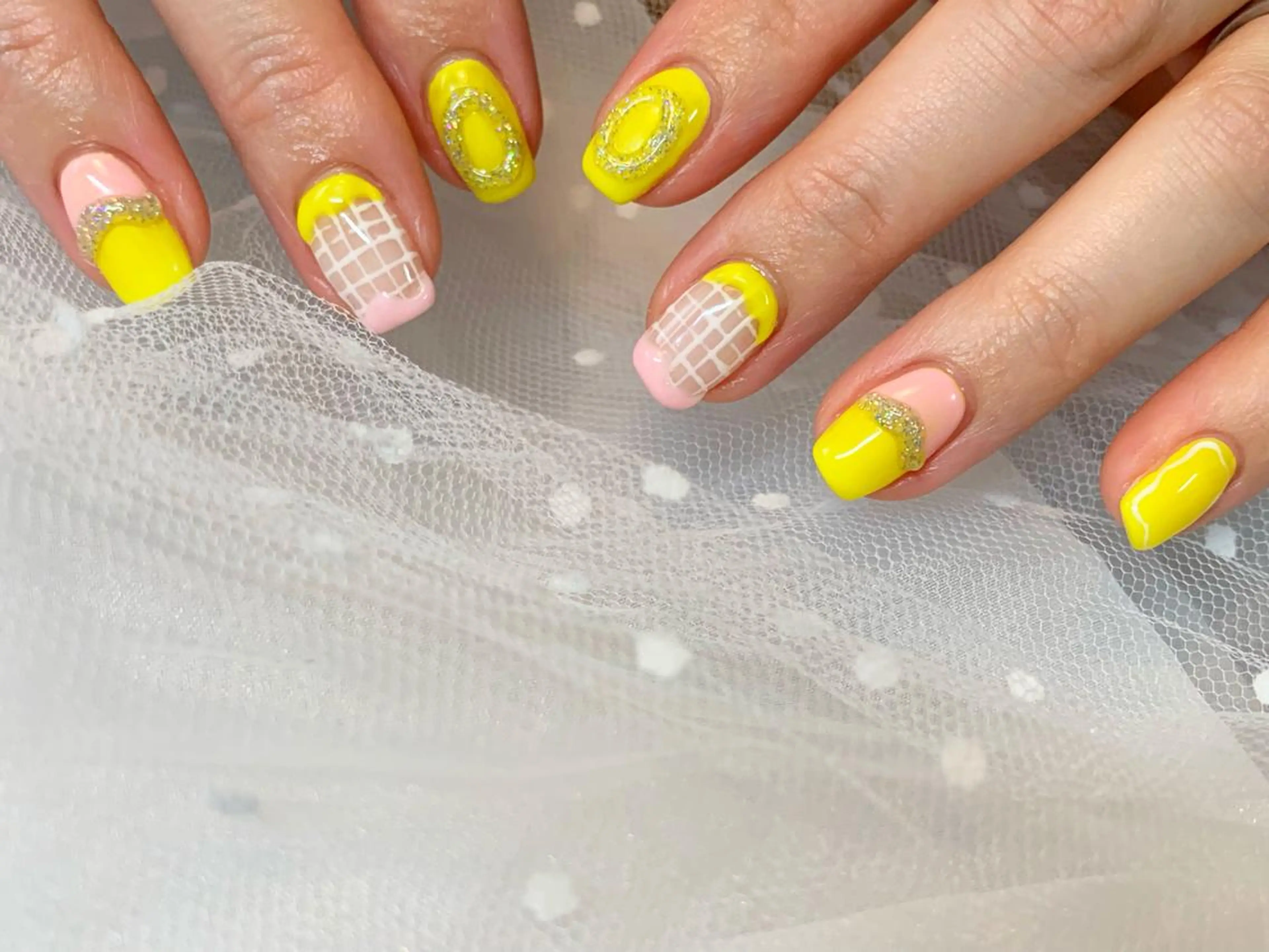 ネイル ハンドネイル フットネイル GéRanium Harukaのネイルデザイン