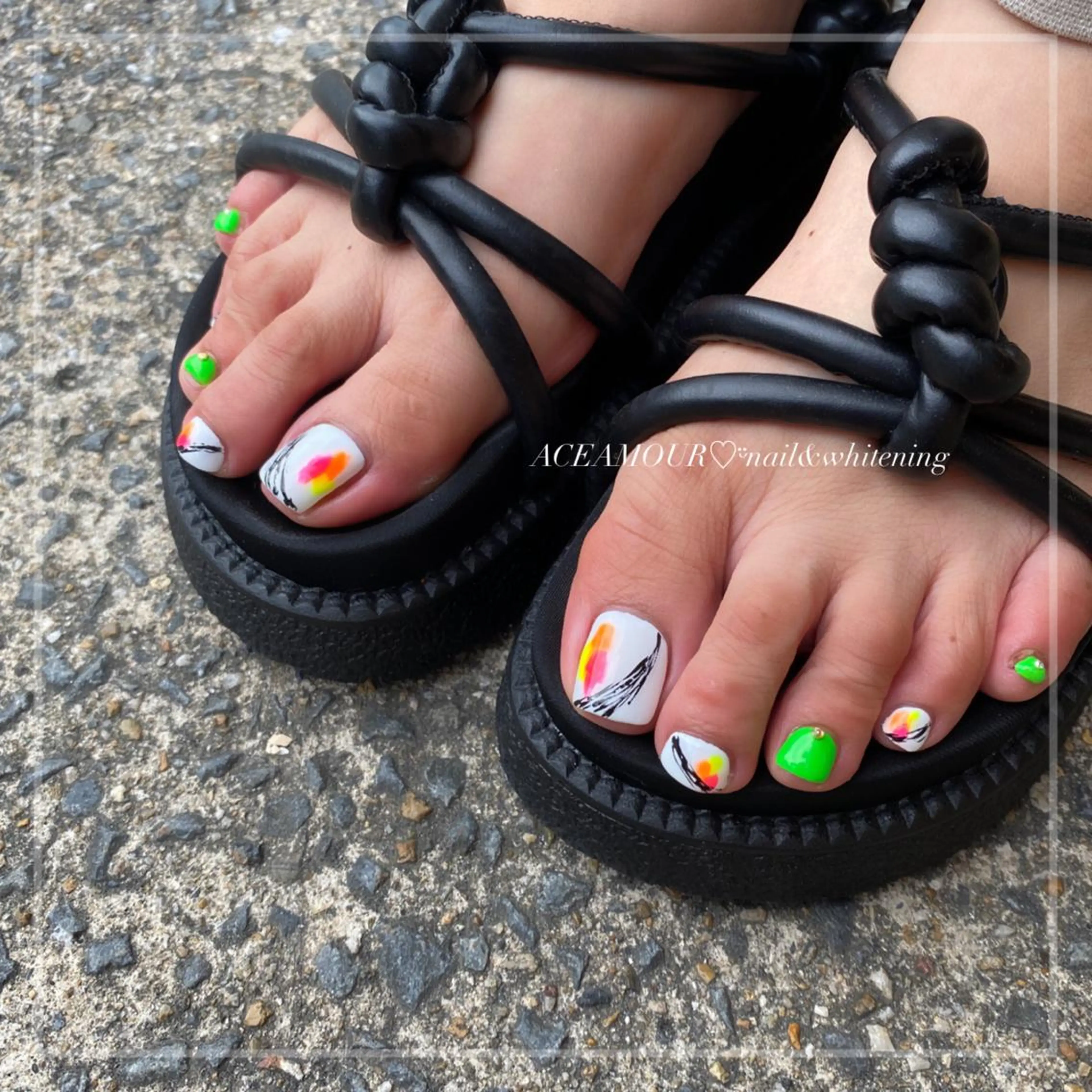 ネイル ネイル/耳つぼ /新ホワイトニングのネイルデザイン