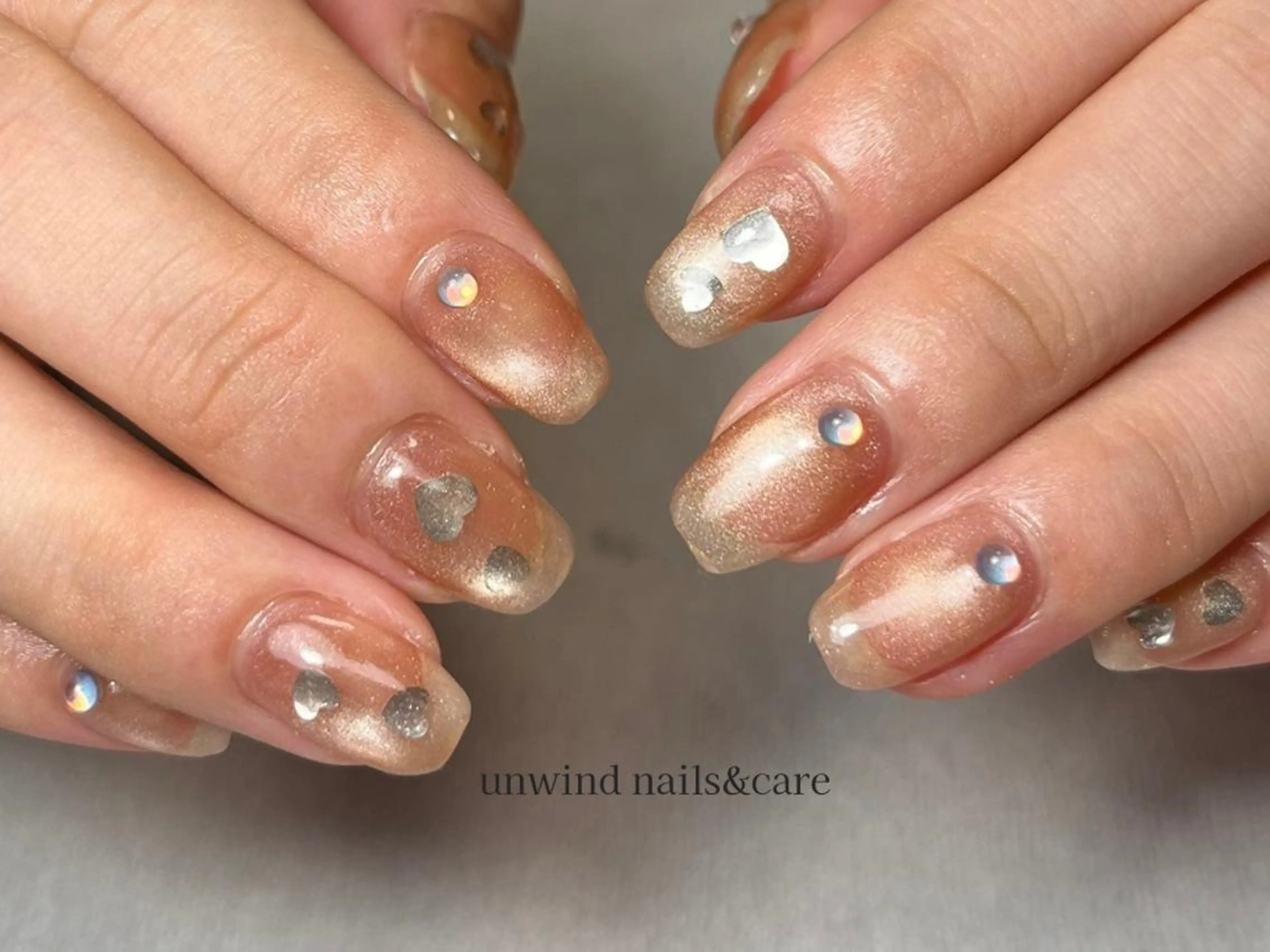 ネイル ハンドネイル 𝕄𝔸𝕀 ┊︎unwindのネイルデザイン