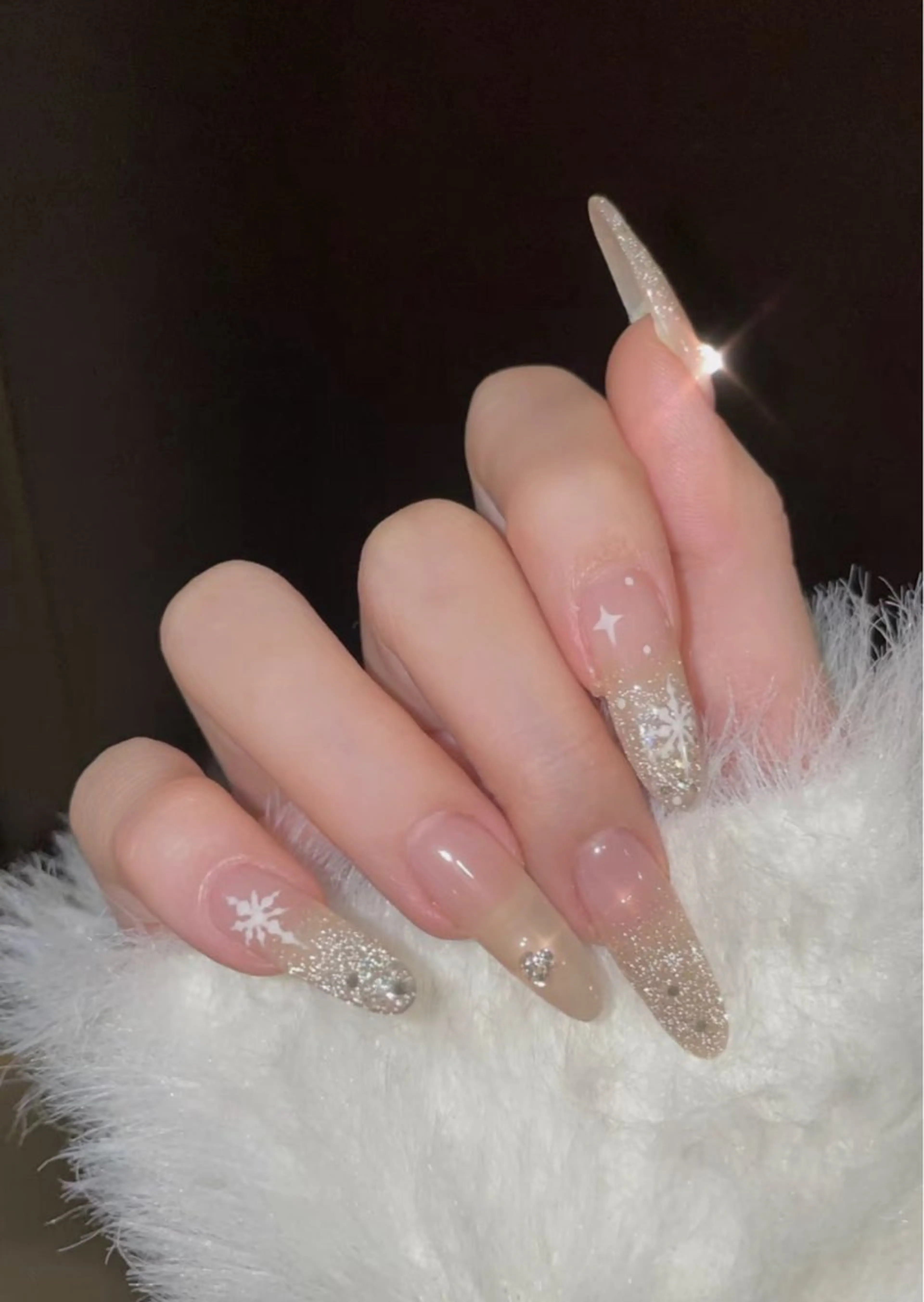 定額ネイルの写真