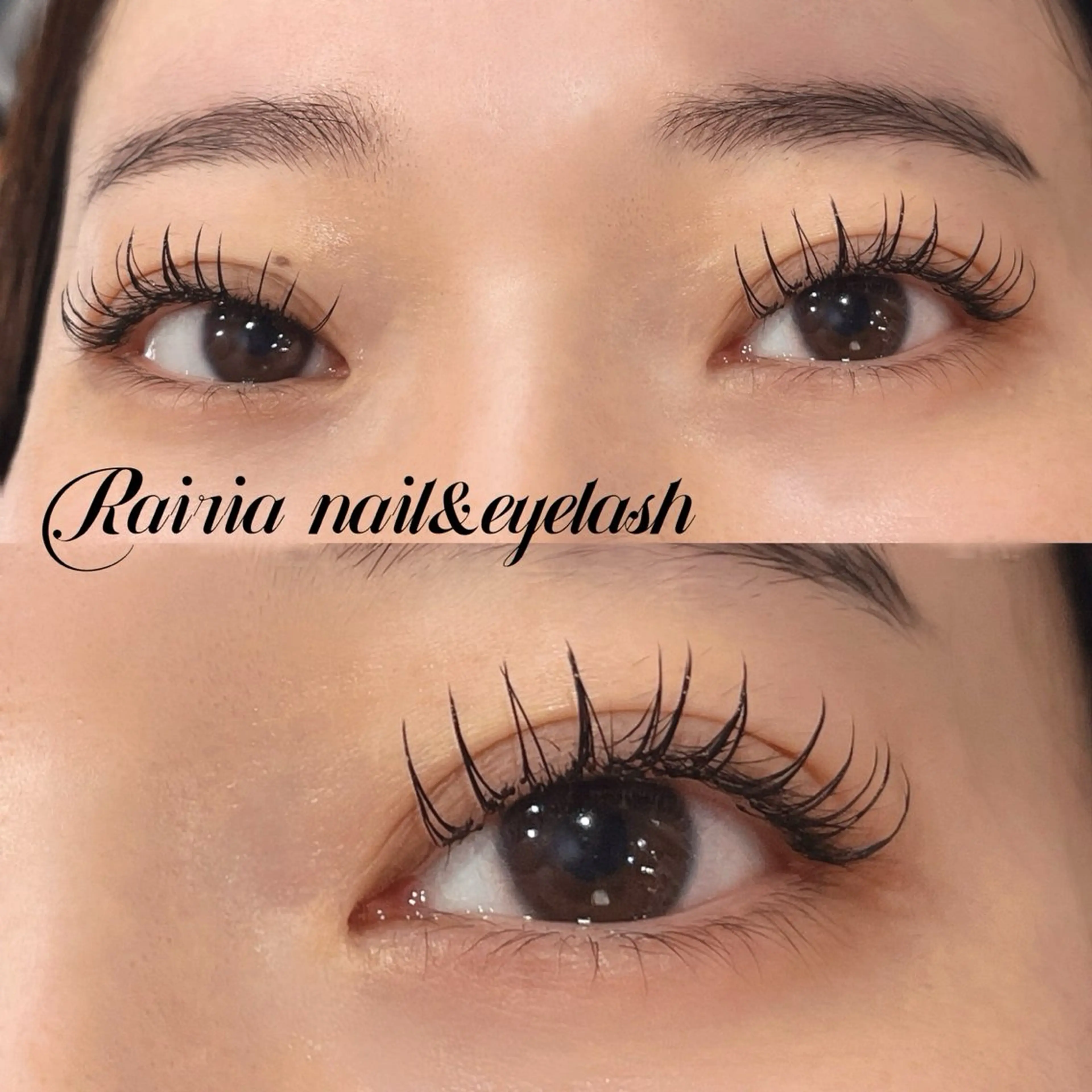 マツエク・マツパ まつげパーマ Rairia Ryokoのマツエク・マツパデザイン