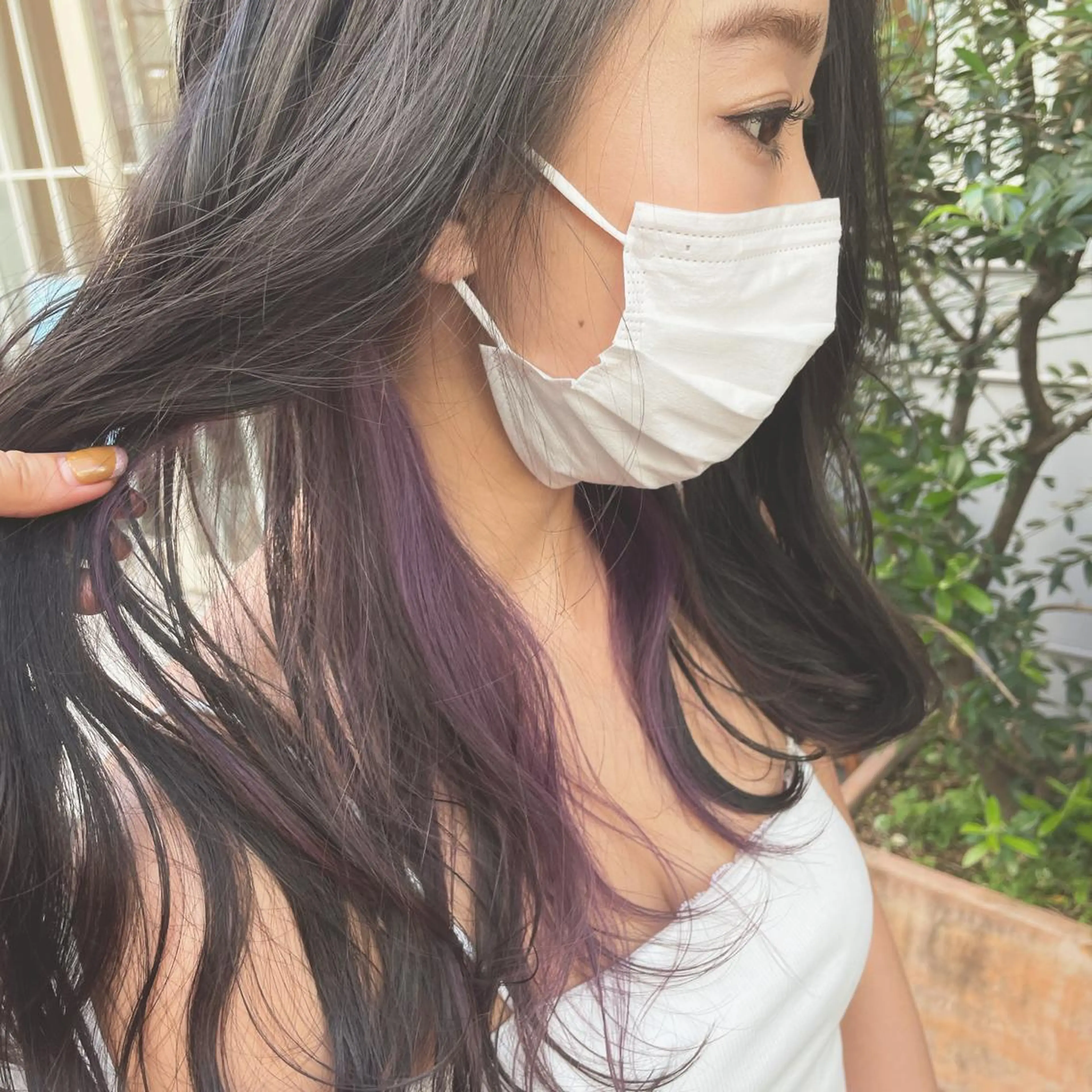 ロング カラー ヘアアレンジ ヘアカラー ハイトーンピンク🍑 ブリーチ🍑RINAのヘアスタイル