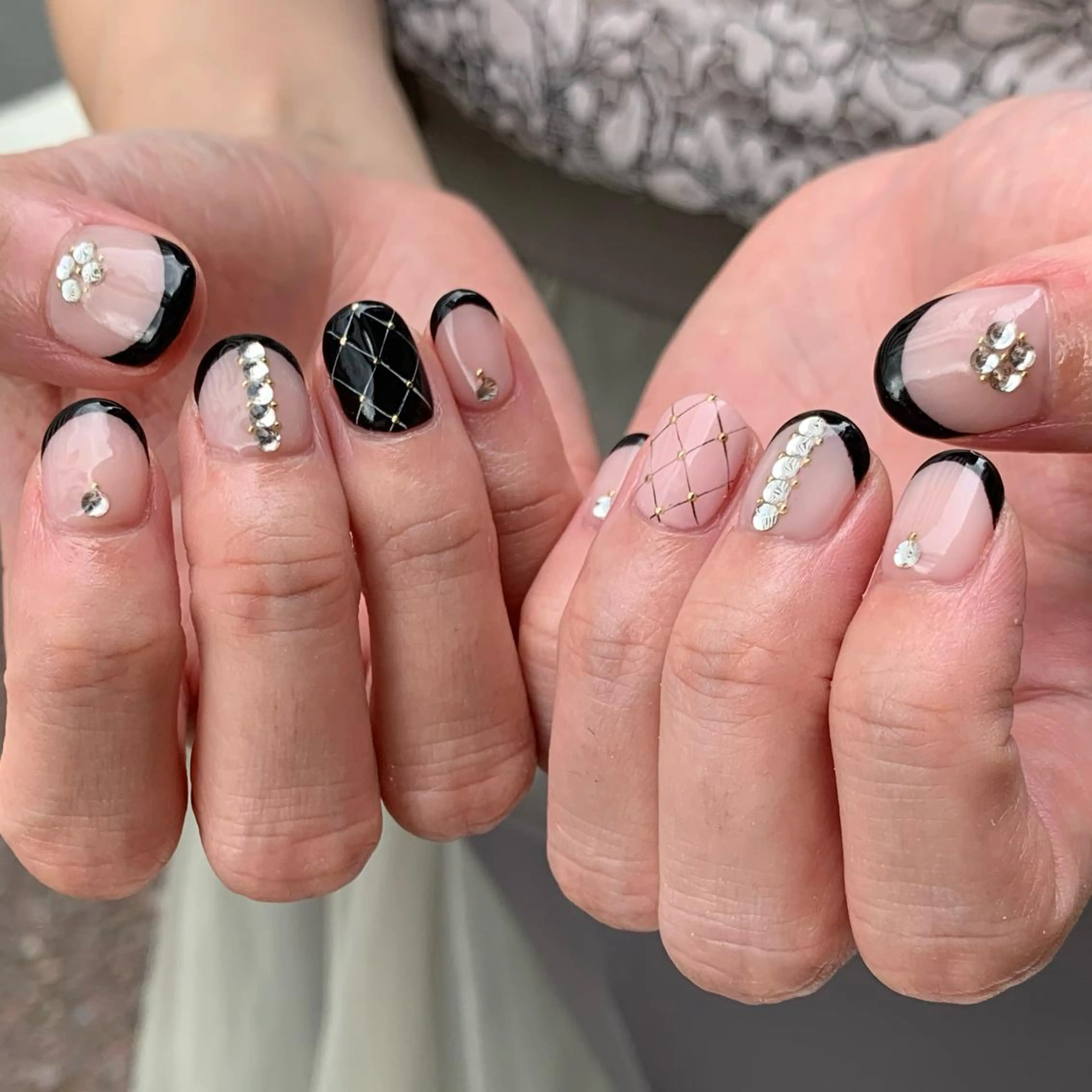 ネイル ピンク 鈴木 まゆのネイルデザイン