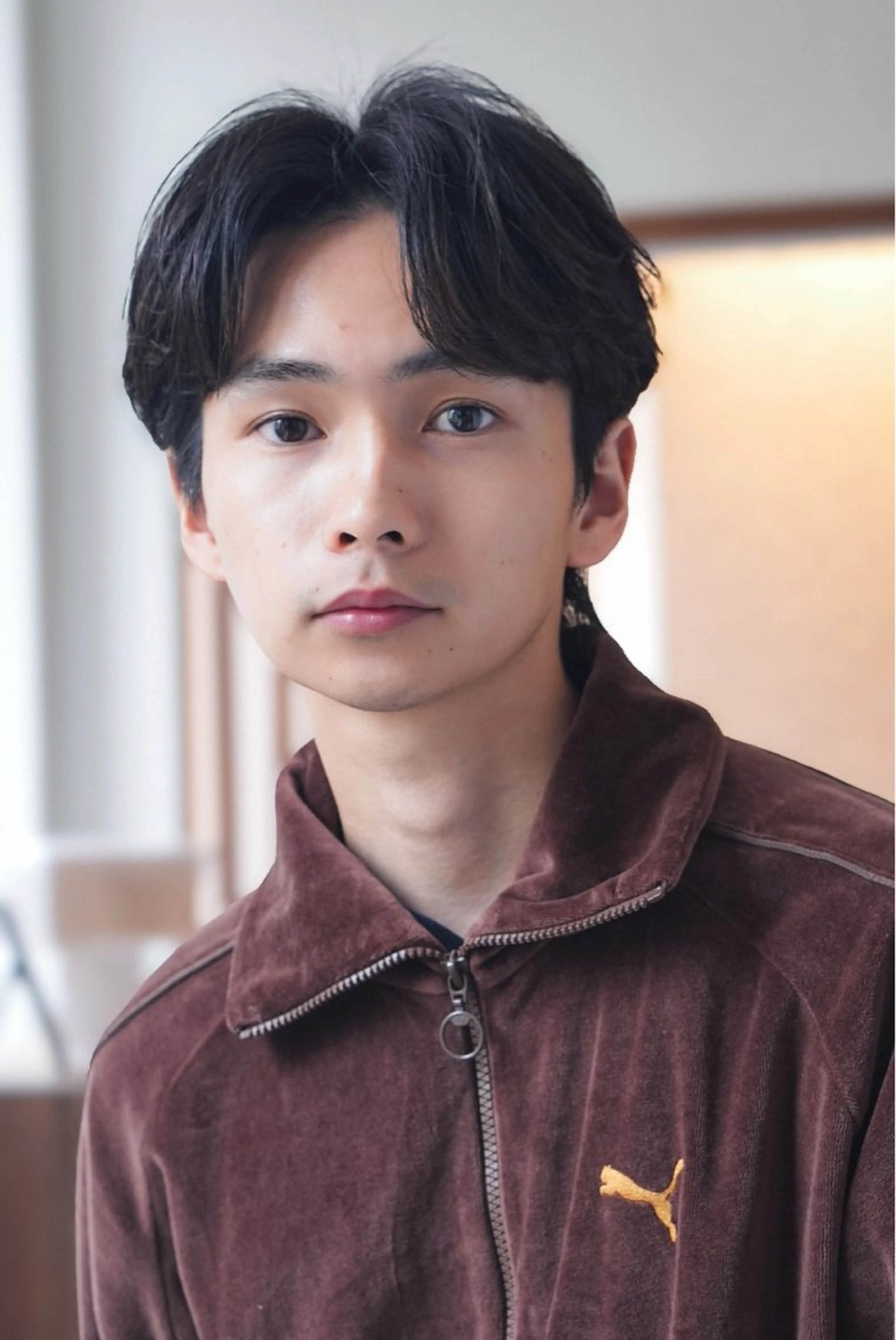 ショート パーマ メンズ カット パーマ 内山 湧勝/ メンズ/暖色カラーのヘアスタイル