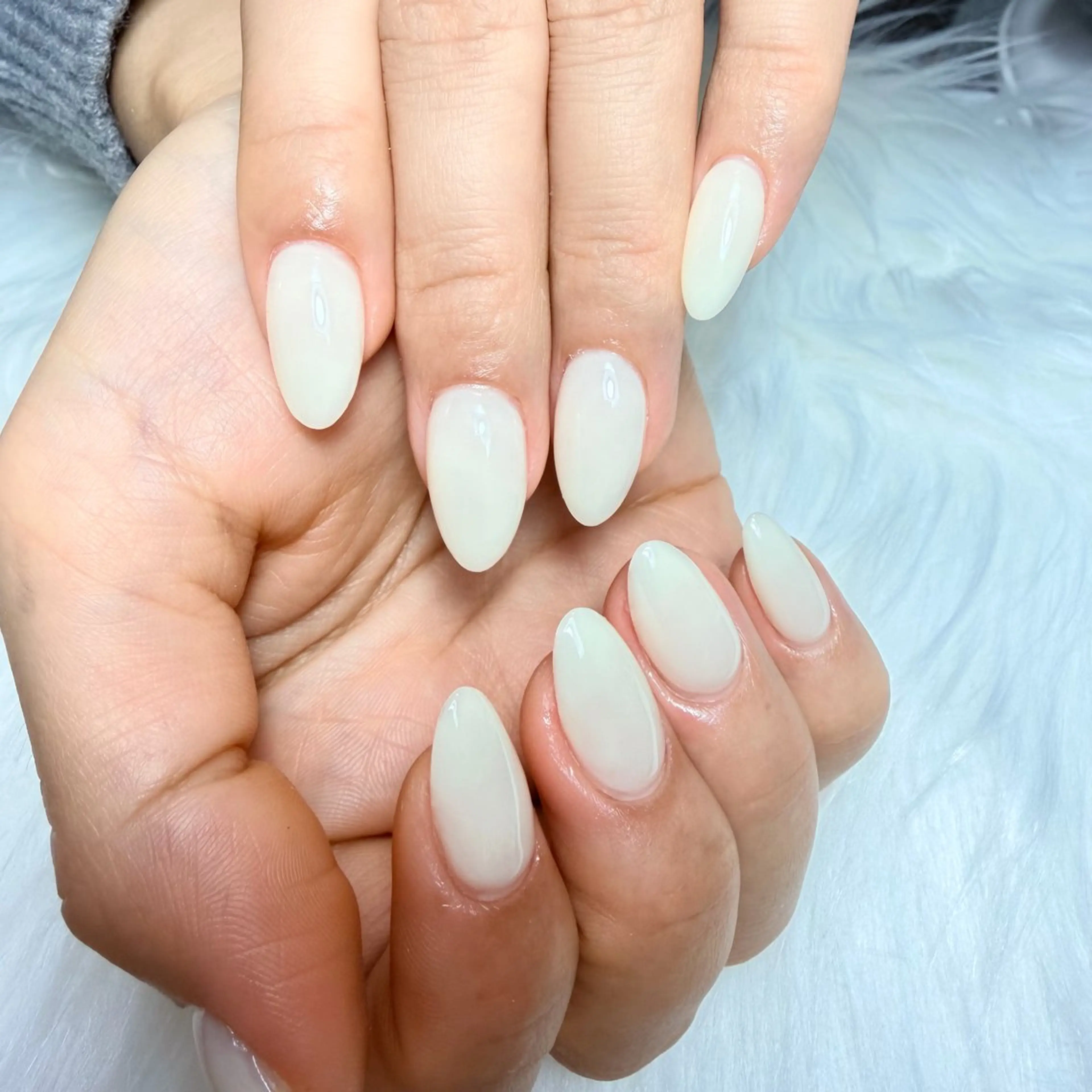 ネイル ジェルネイル ロングネイル ニュアンスネイル ワンカラーネイル シンプルネイル Kora Nailのネイルデザイン