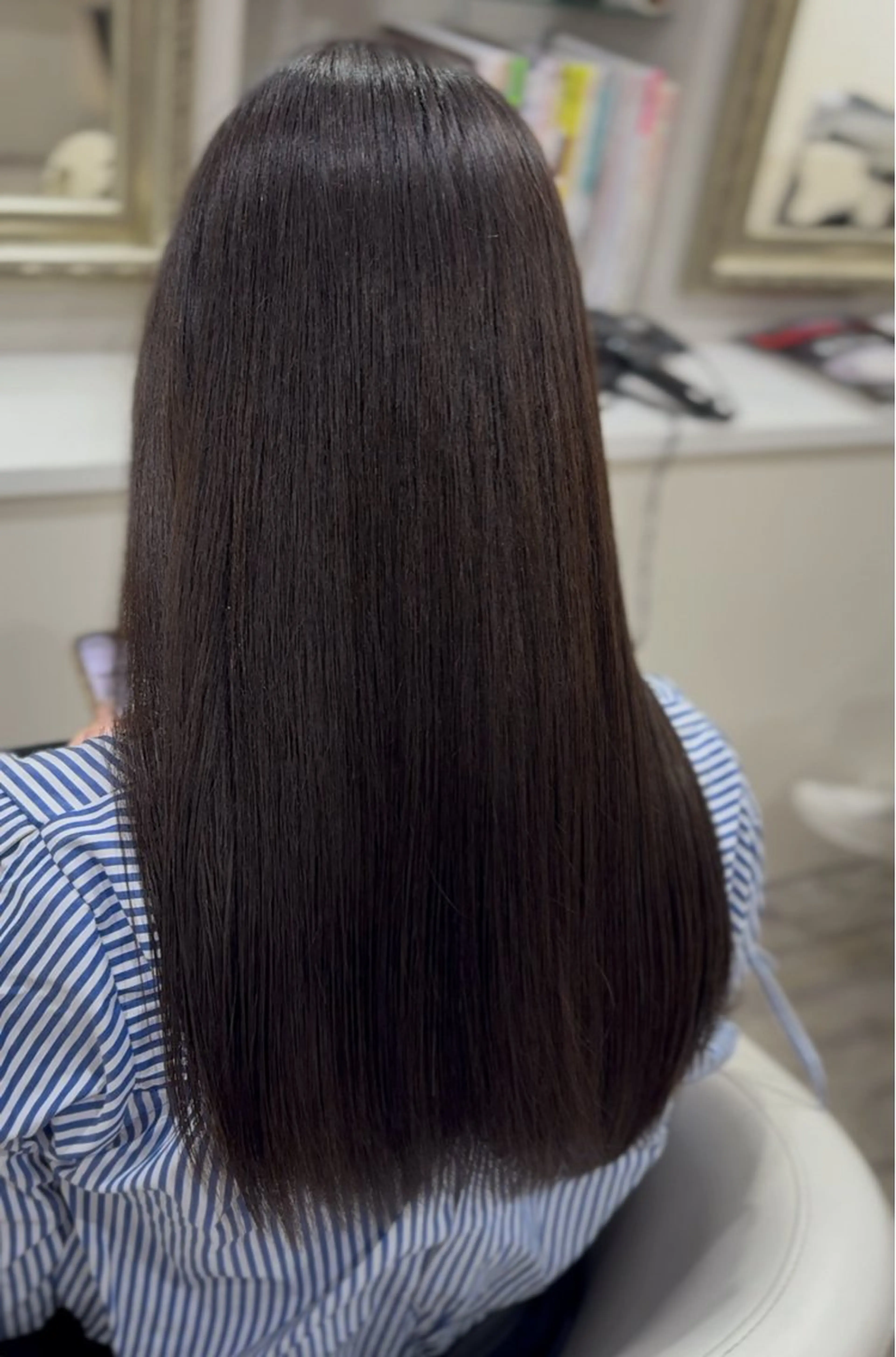 ロング 縮毛矯正 縮毛矯正 【TAKAYA】🌸 縮毛矯正専門店のヘアスタイル