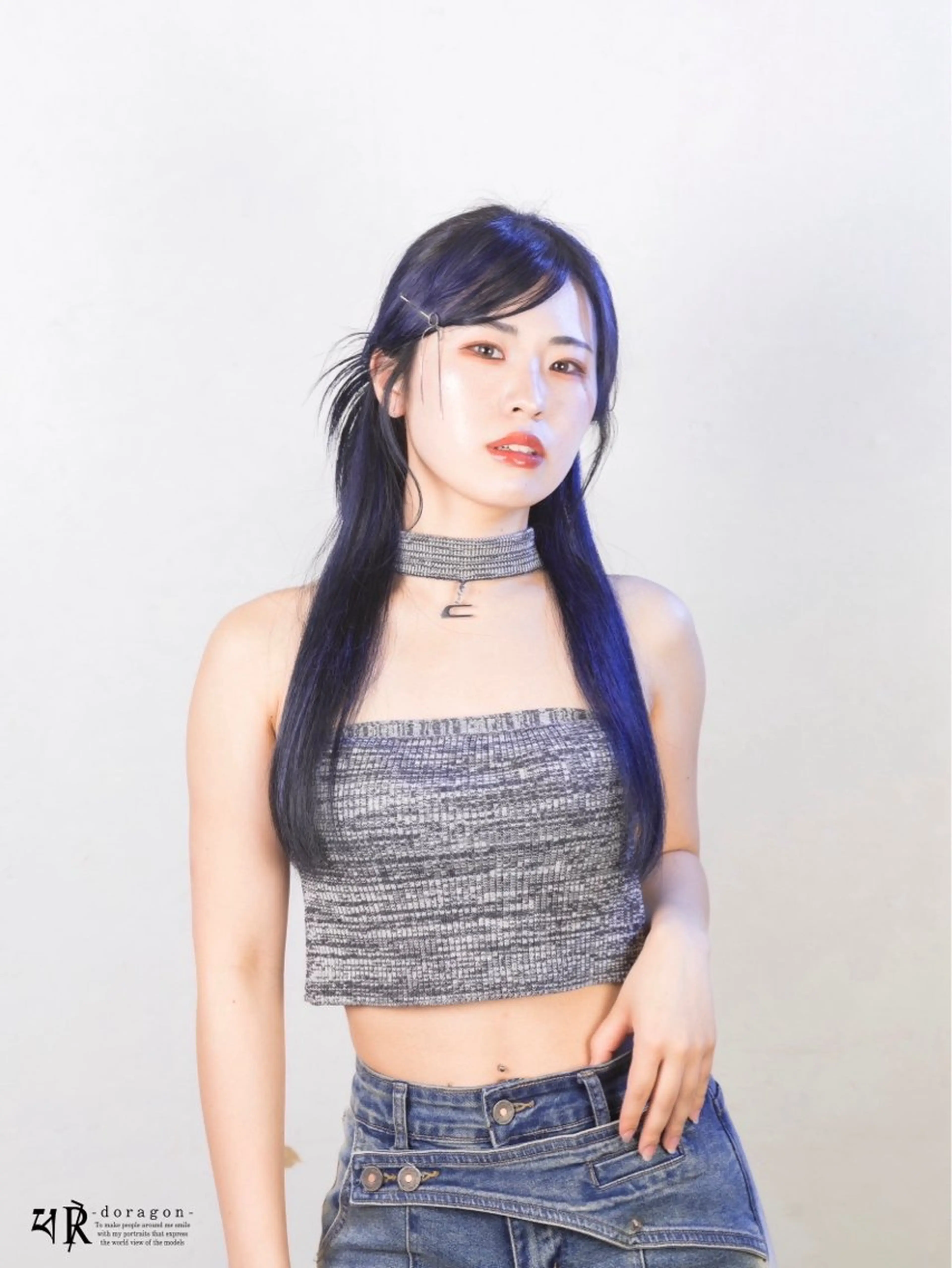 ロング 韓国風ヘア broaden by anon所属・瀧上 寧音のヘアスタイル