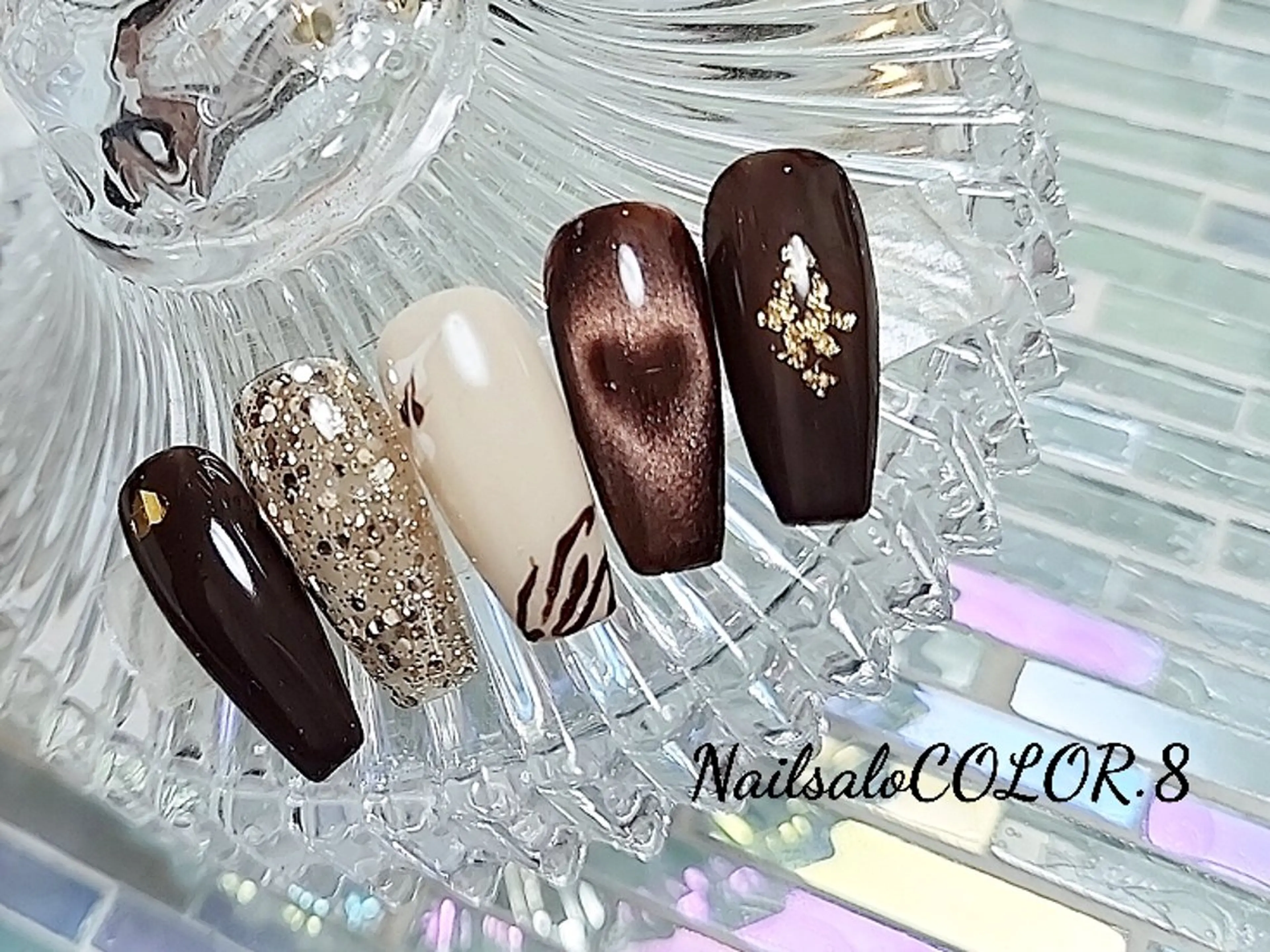 ネイル バレンタイン ネイルサロンカラーエイト所属・color.8 AYAのネイルデザイン