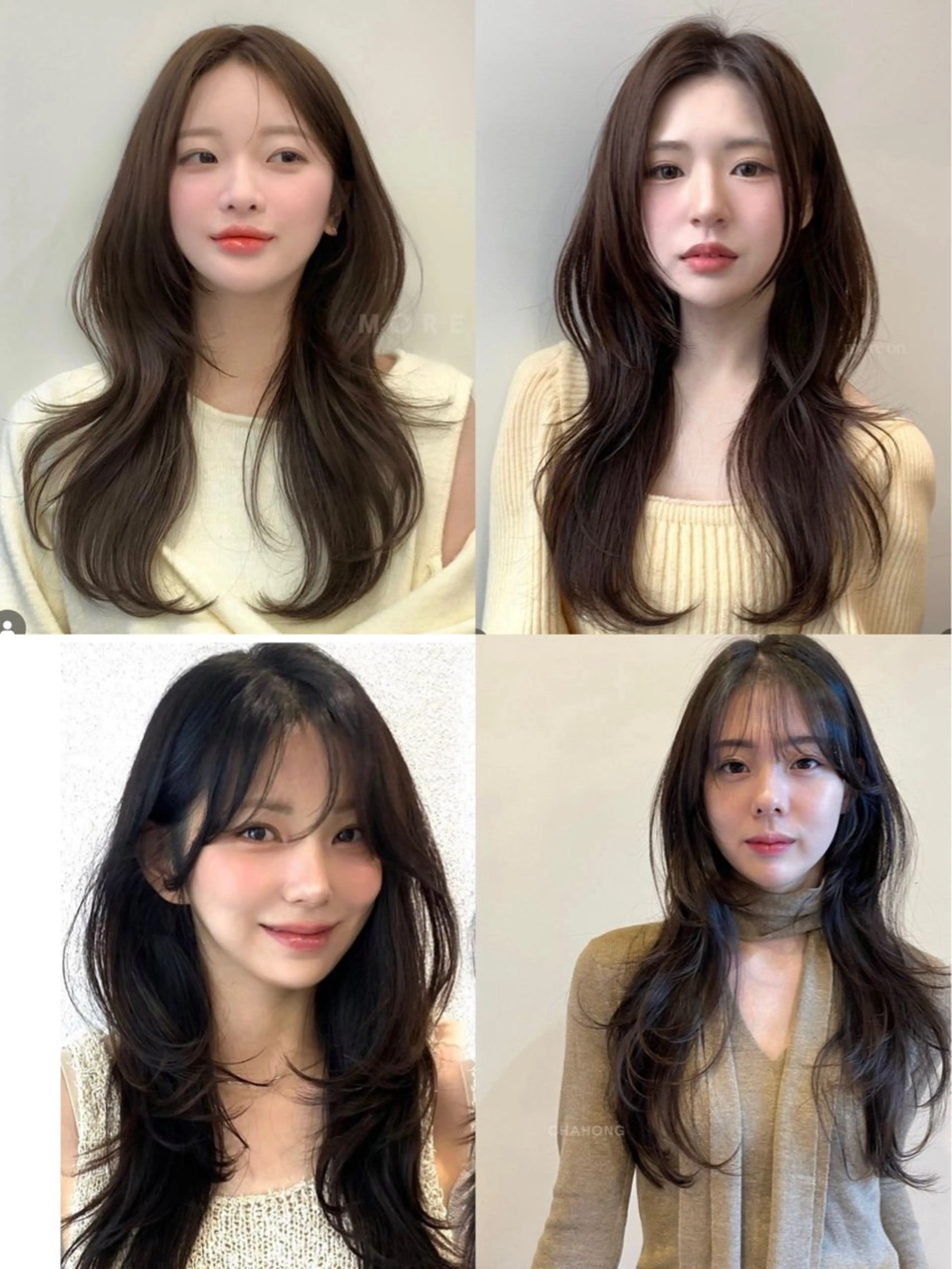 ロング レイヤーカット 鎌倉 彩のヘアスタイル