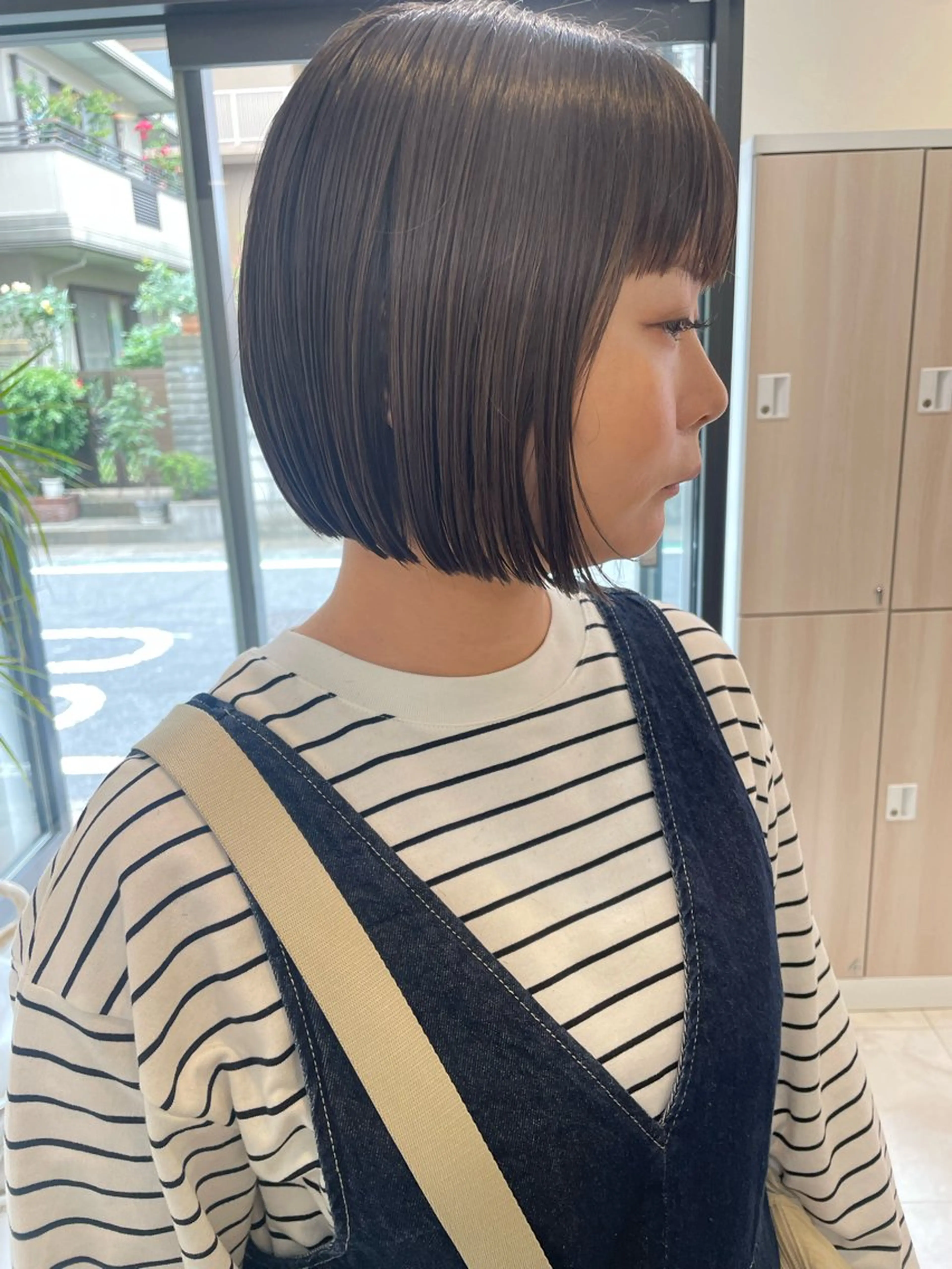 ショート 切りっぱなしボブ ボブ カット ヘアカラー 【ボブ/個室サロン】 癒し空間mimuraのヘアスタイル