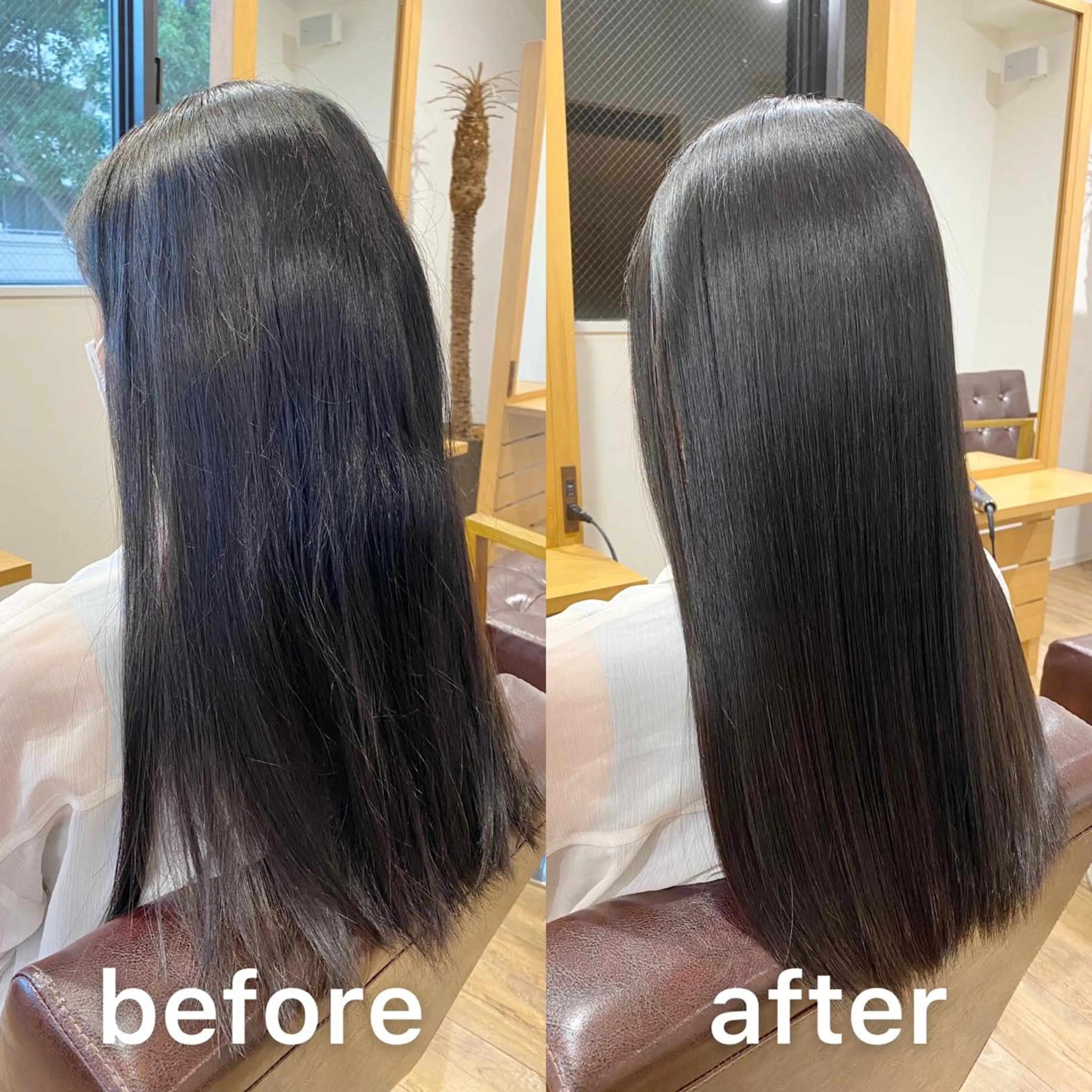 セミロング 髪質改善 トリートメント トリートメント KIZU 髪質改善 オカルト怪談のヘアスタイル