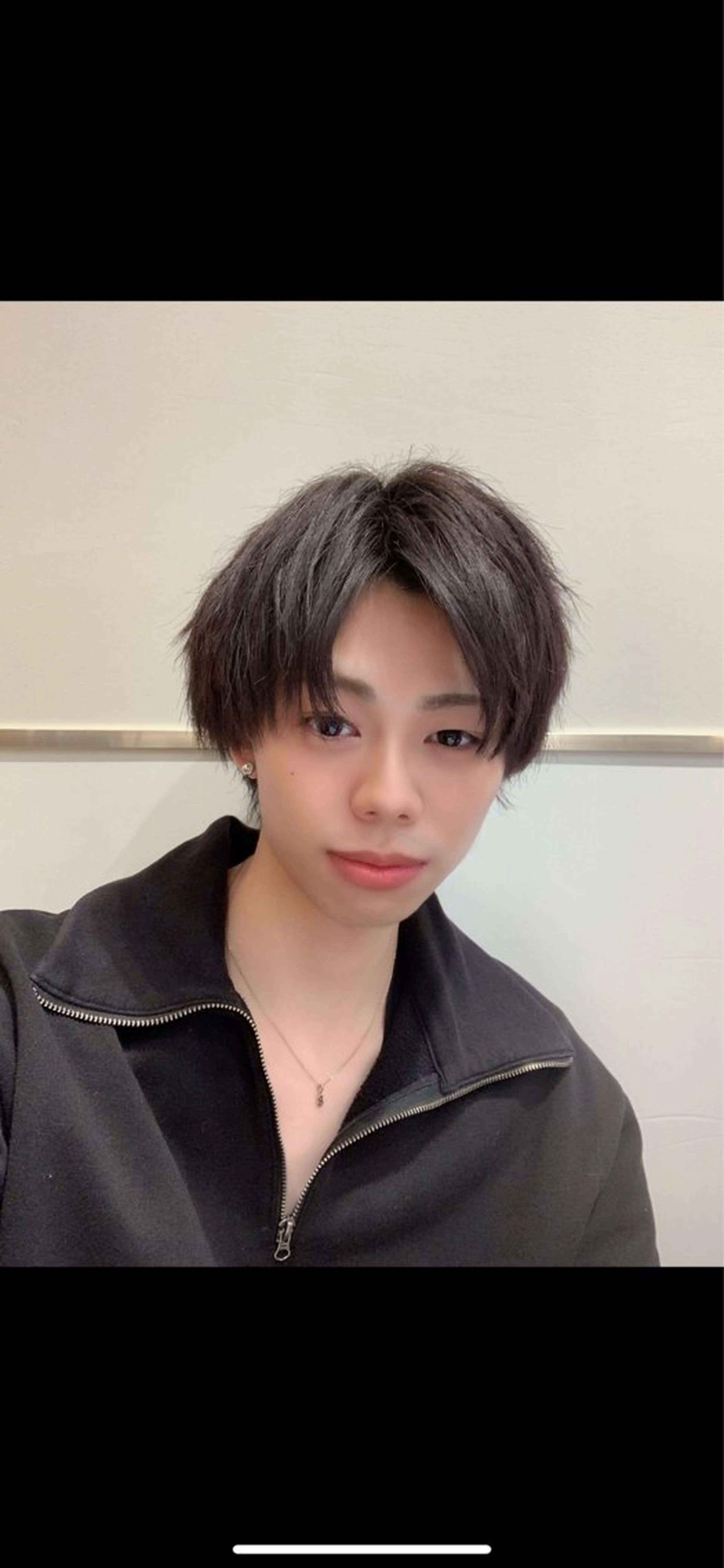 カラー メンズ センターパート 韓国ヘア/レイヤー/ 顔まわり/りょーとのヘアスタイル