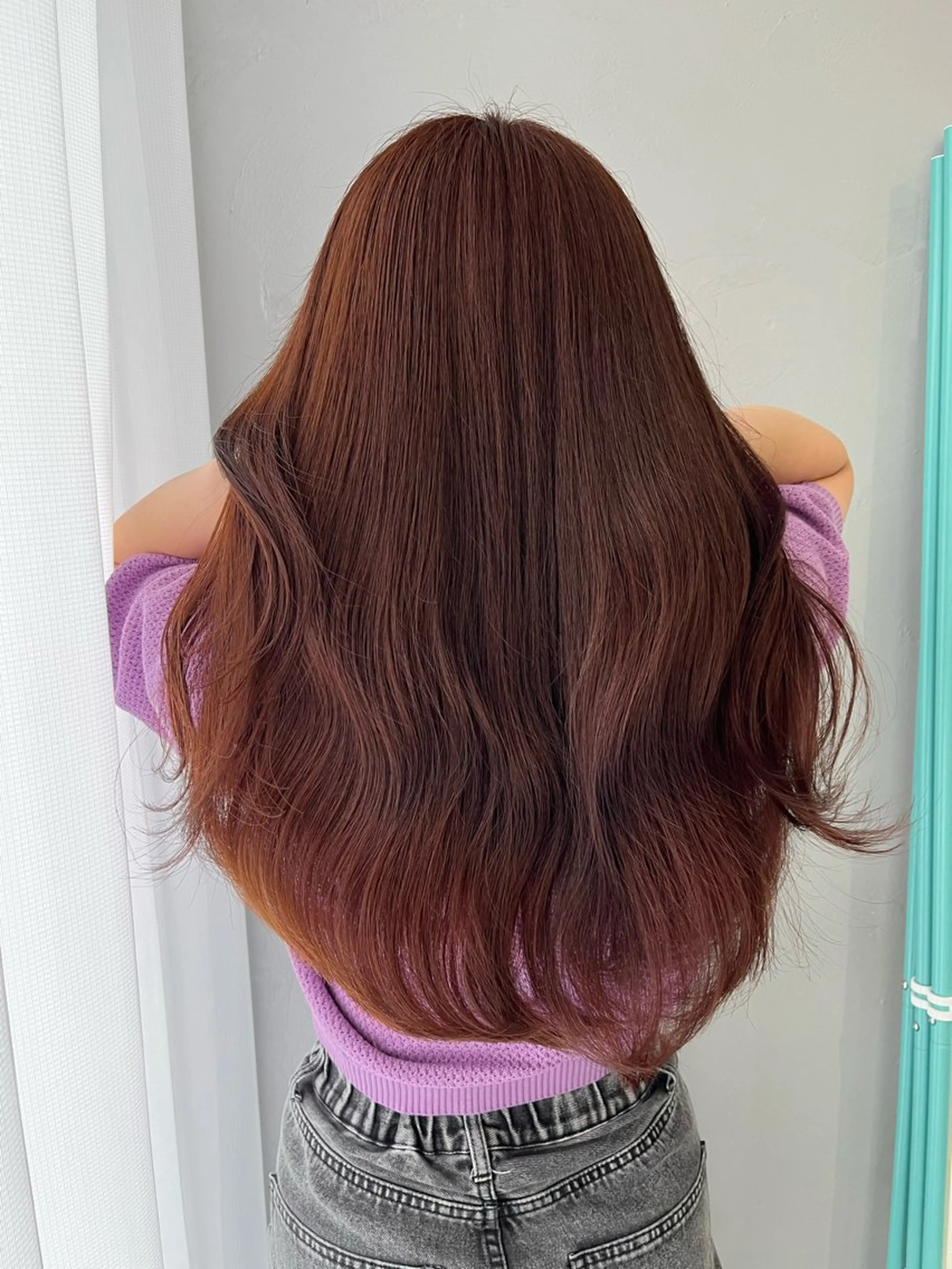 ロング カット ヘアカラー トリートメント flocci🌙 フロクシのヘアスタイル