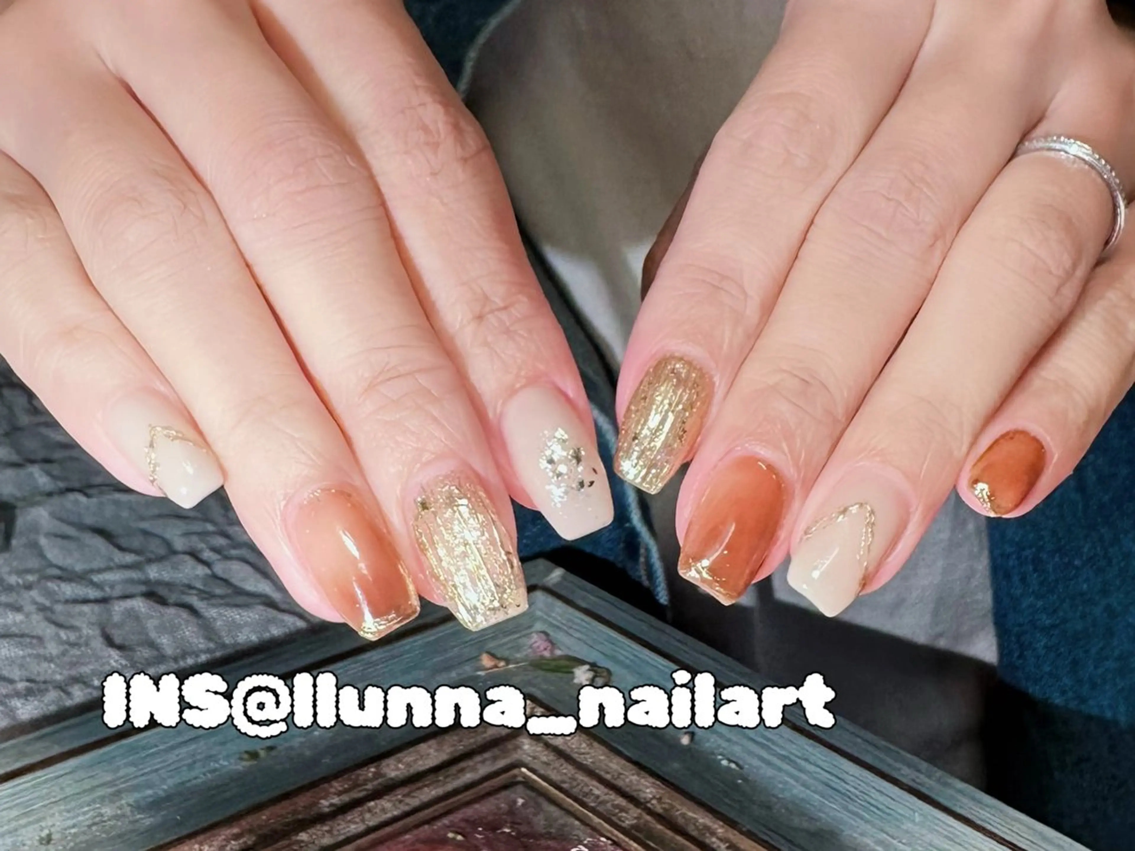 ネイル ハンドネイル Cleopatra  Nail Salon所属・Cleopatra ♡ルナのネイルデザイン