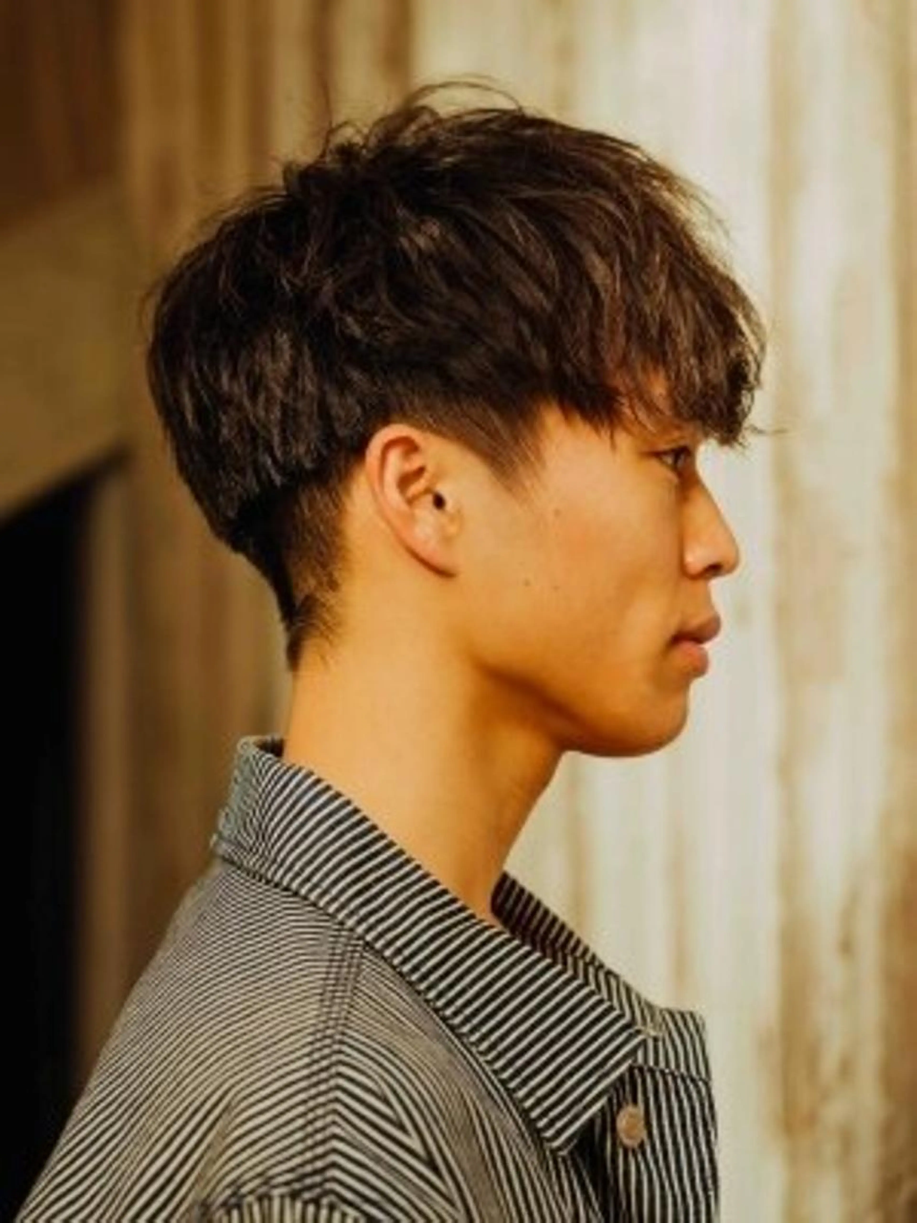 メンズカット(ツーブロックスタイル)のみの写真