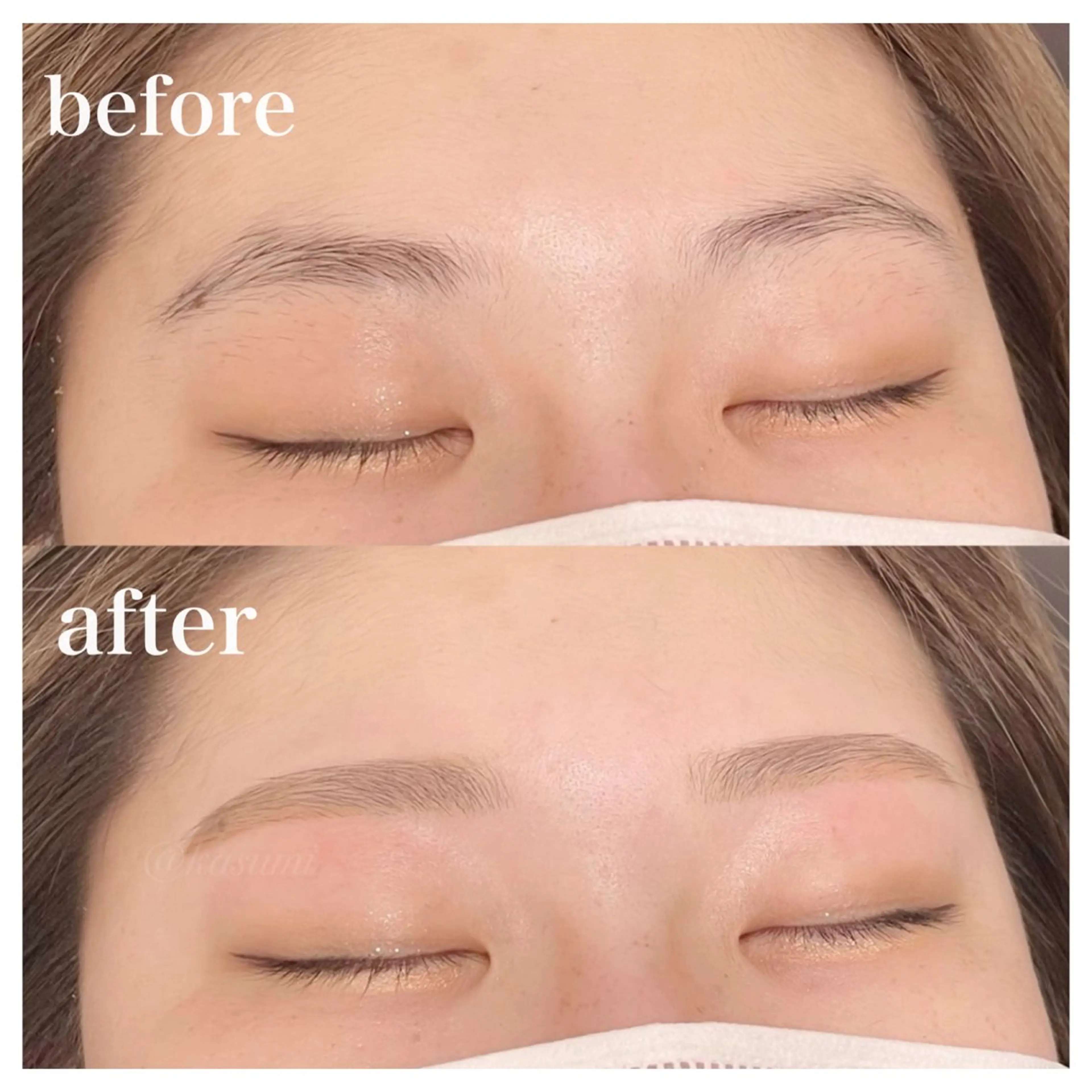 アイブロウ ワックス脱毛 眉カット その他(アイブロウ) GO TODAY 表参道Flos店所属・眉毛サロン🐈⬛ kasumi🎀の眉毛・アイブロウイメージ