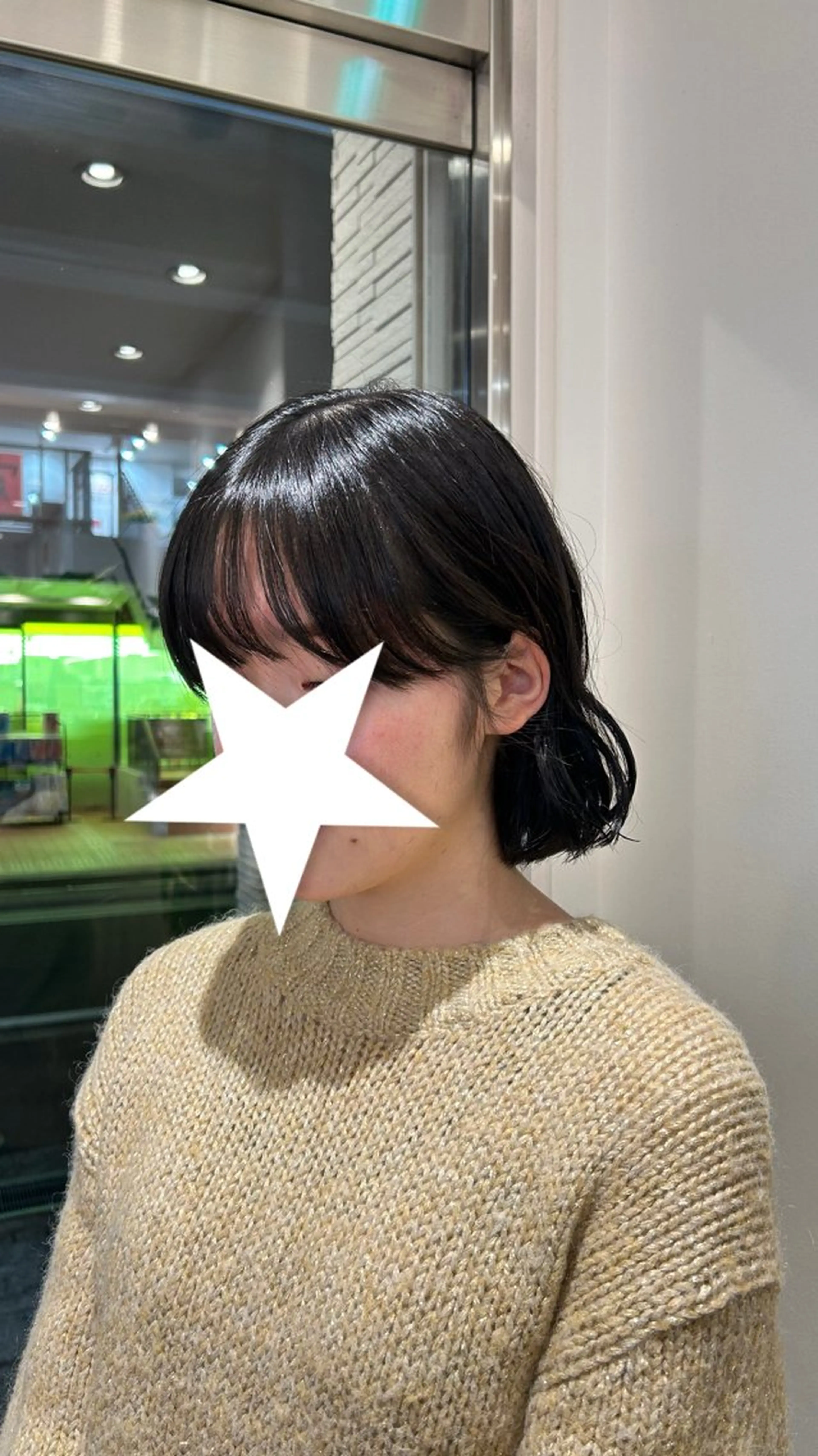 ショート ボブ カット ヘアカラー 神田 音羽のヘアスタイル