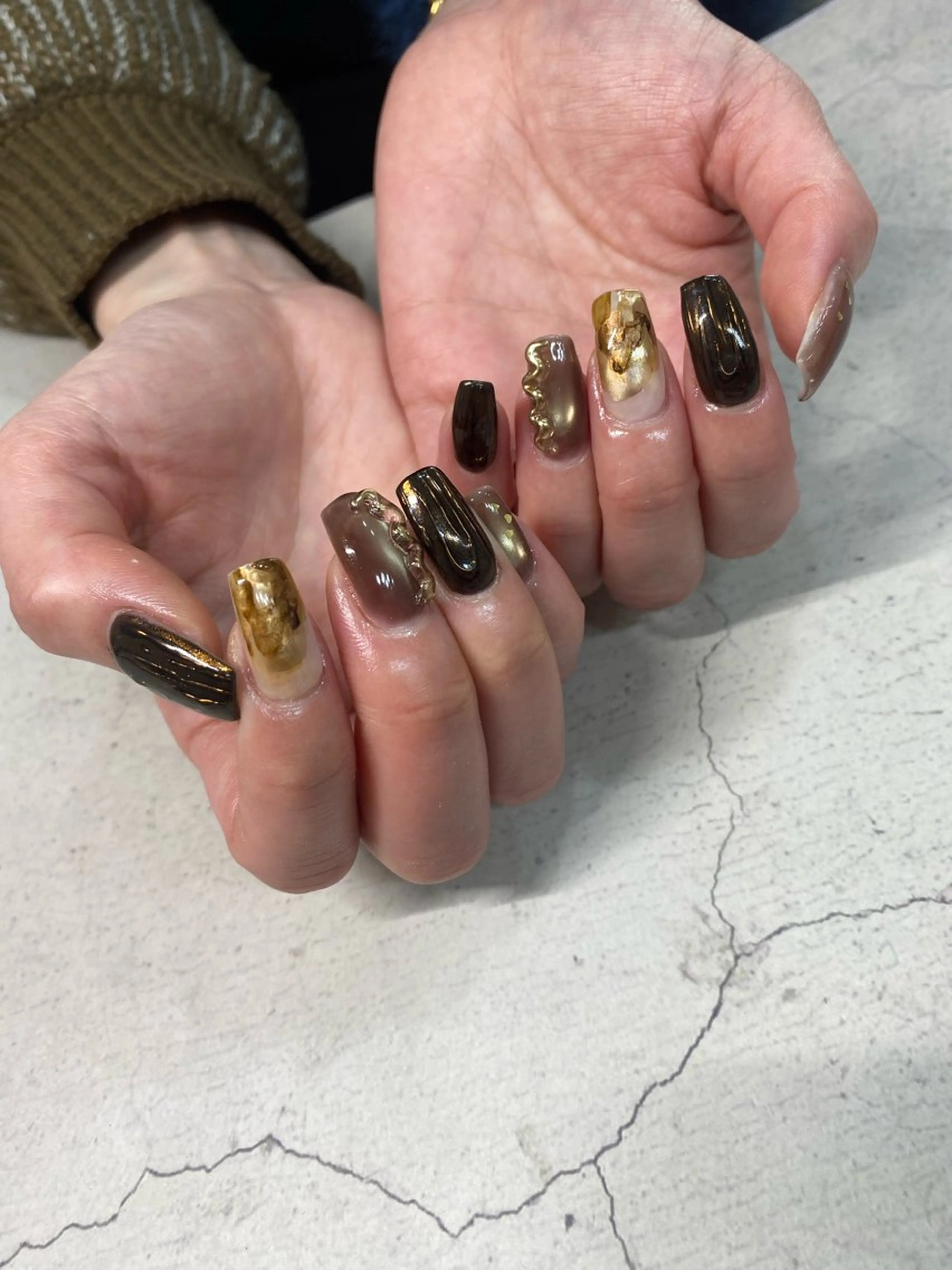 ネイル ハンドネイル Olive nail salon所属・kawaguchi yukiのネイルデザイン